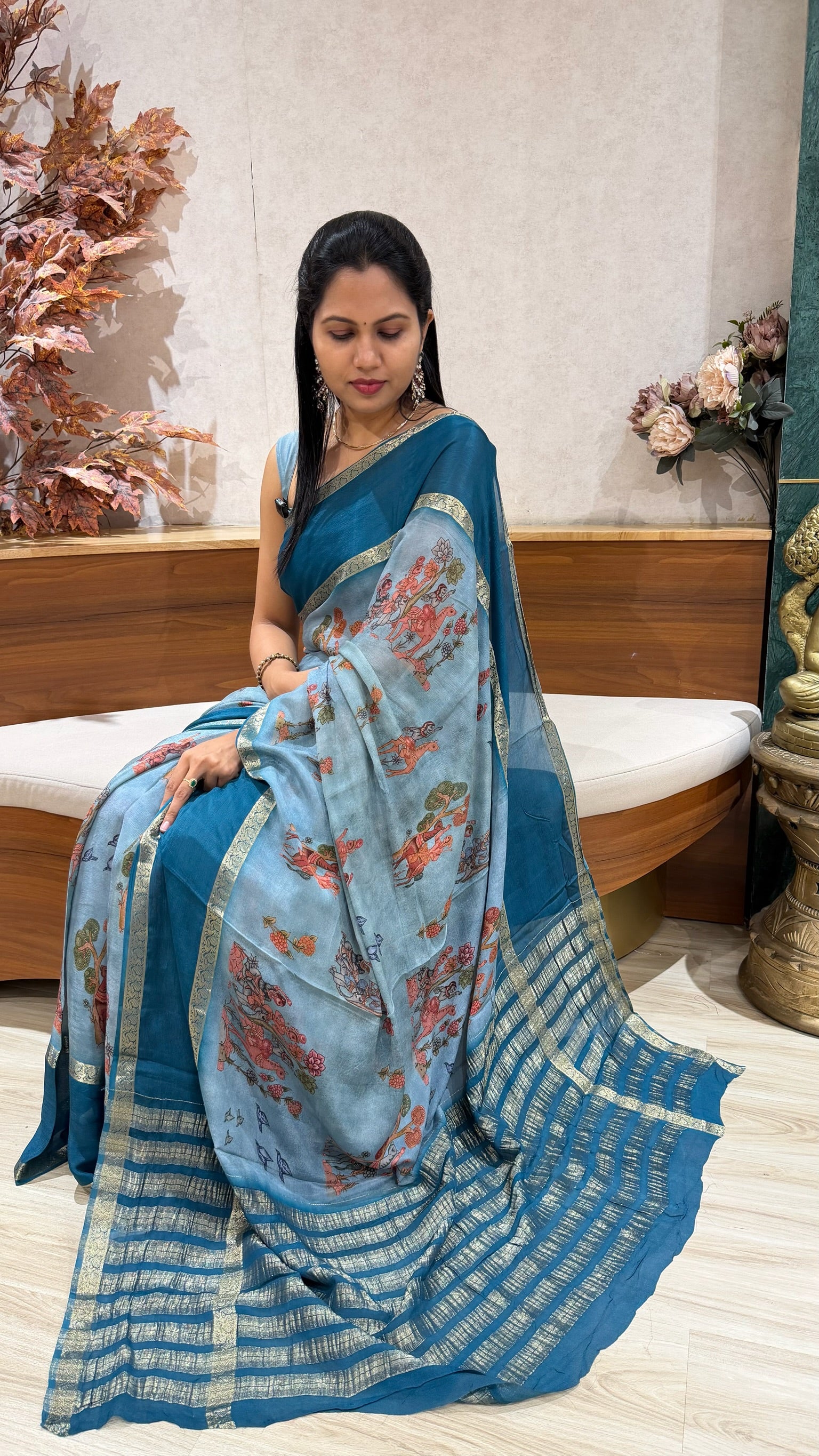 Pure chinnon chiffon