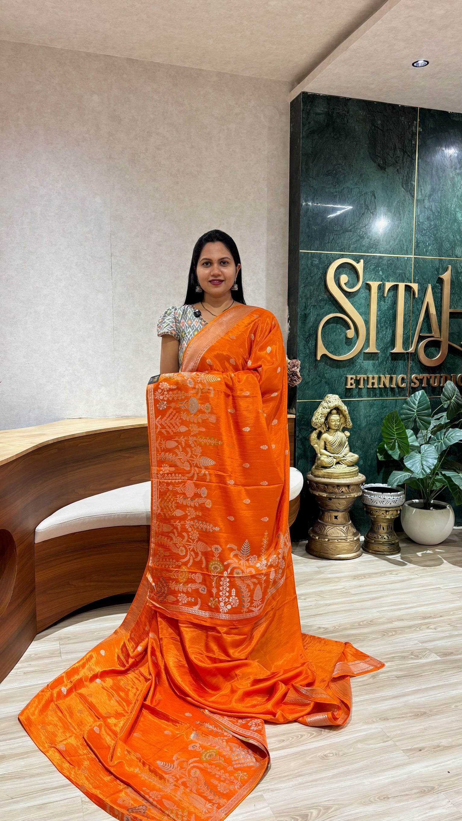 MatkA silk orange