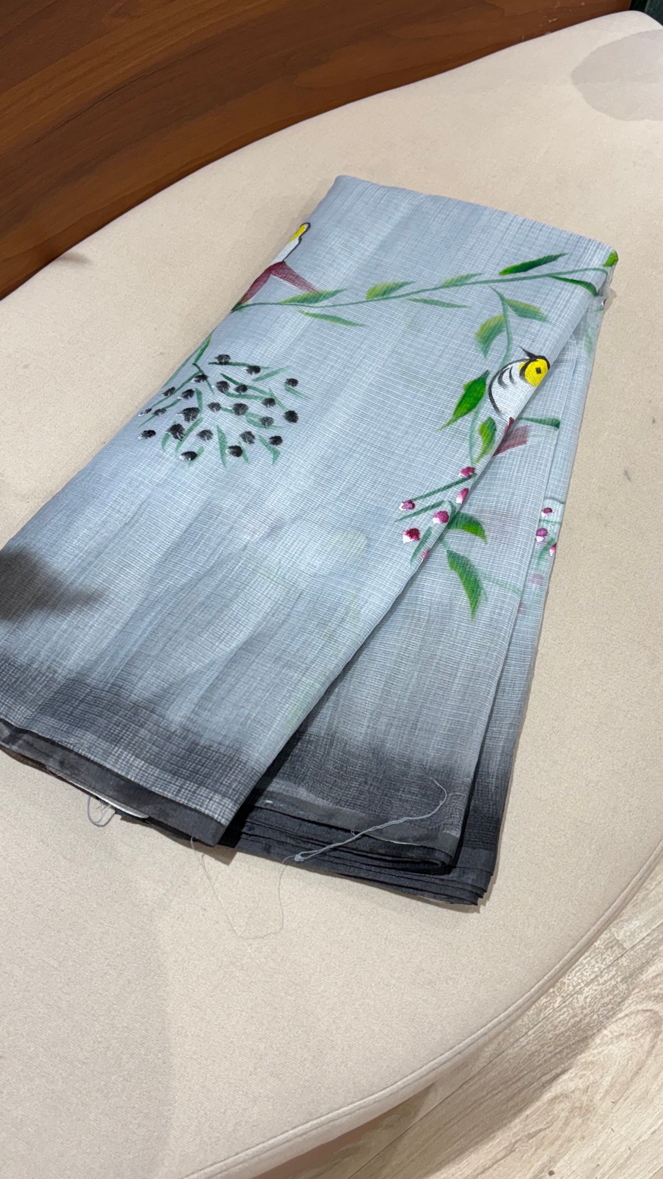 Kota hand paint saree