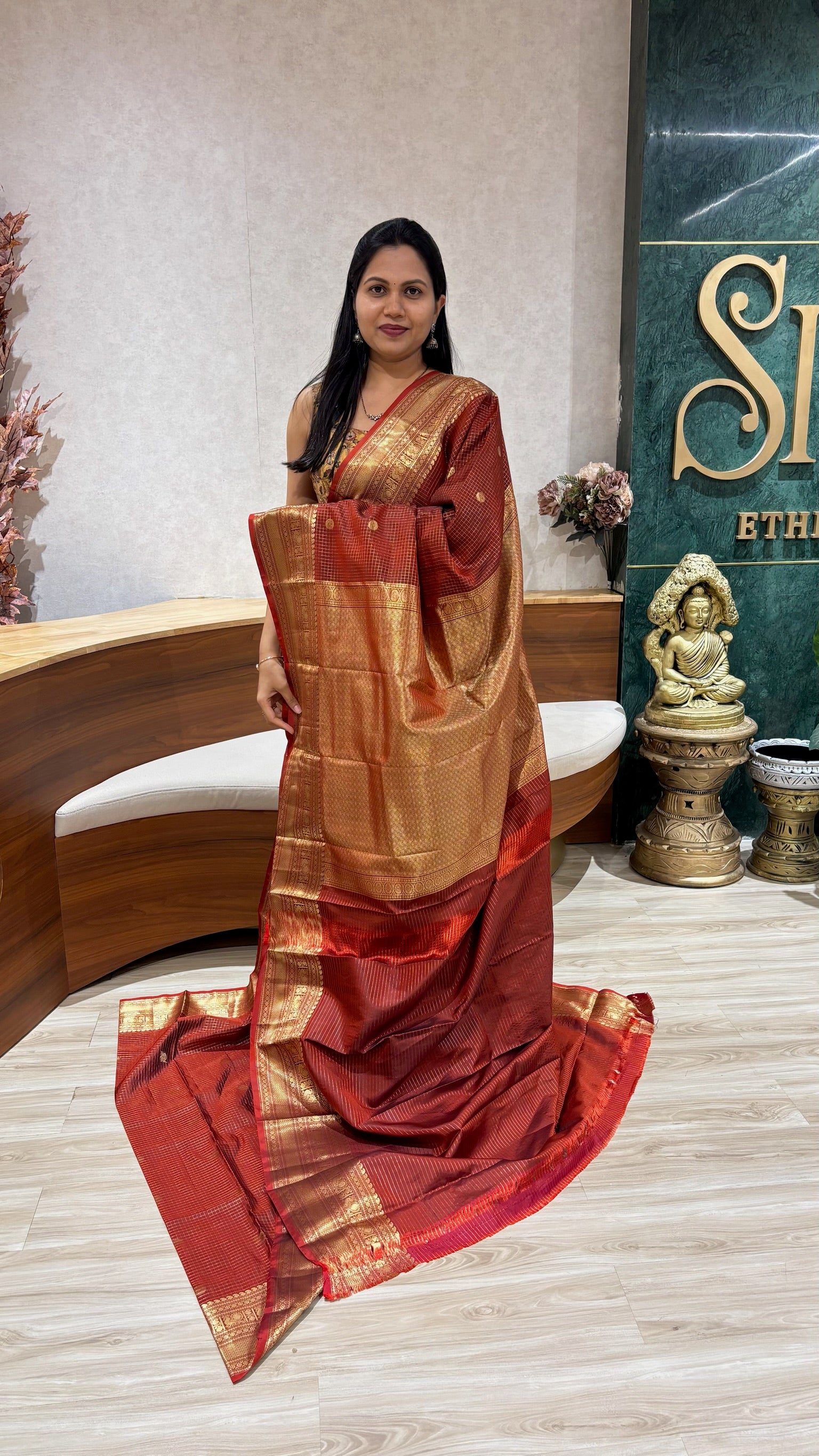 Handloom vintage kanchi pattu