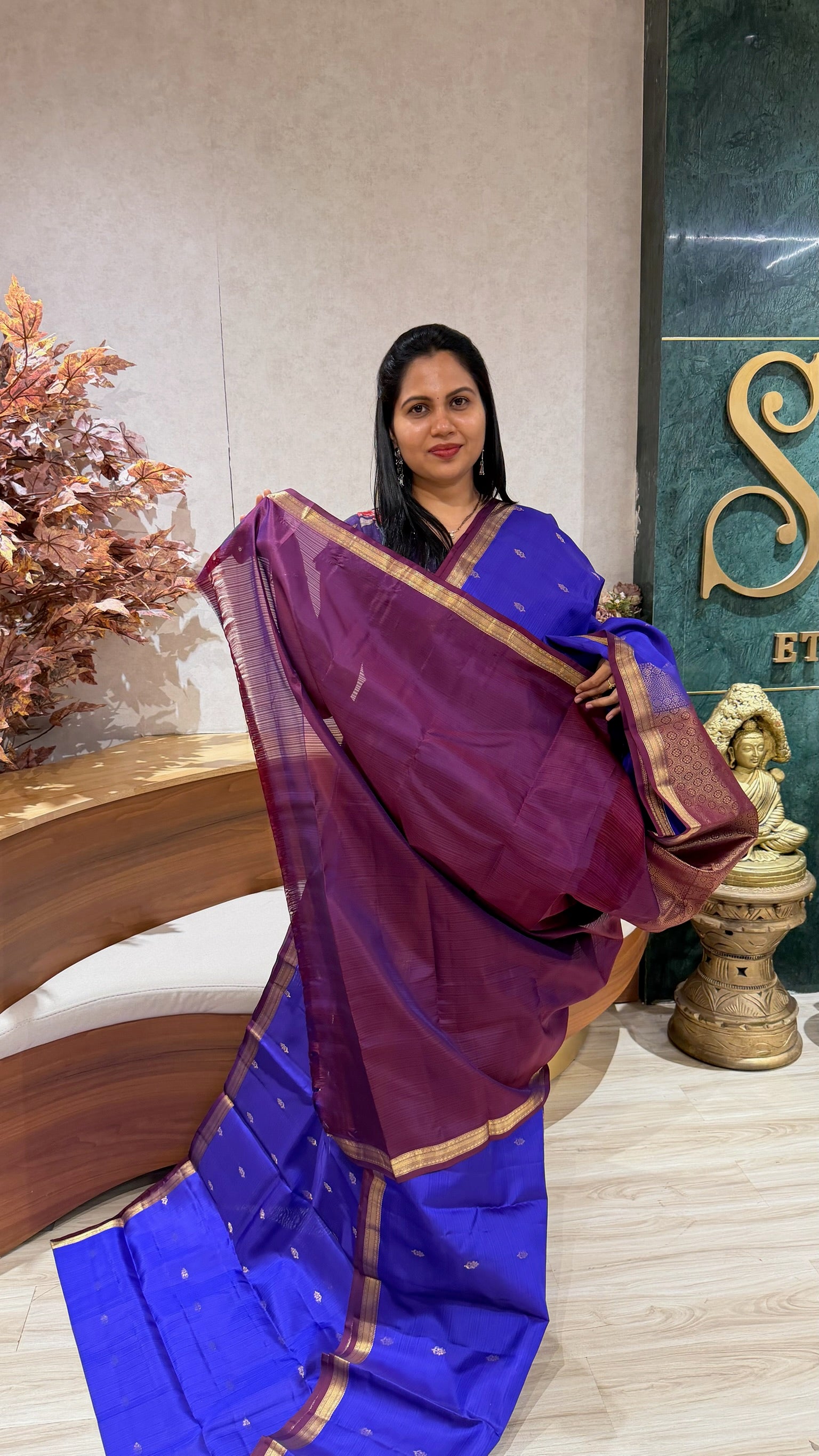 Small border kanchi pattu