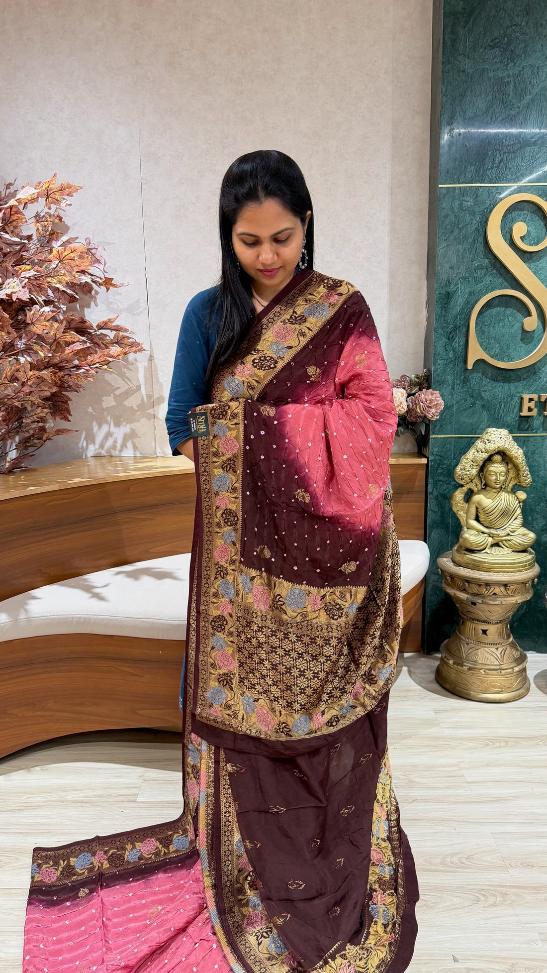 Crepe bandhini