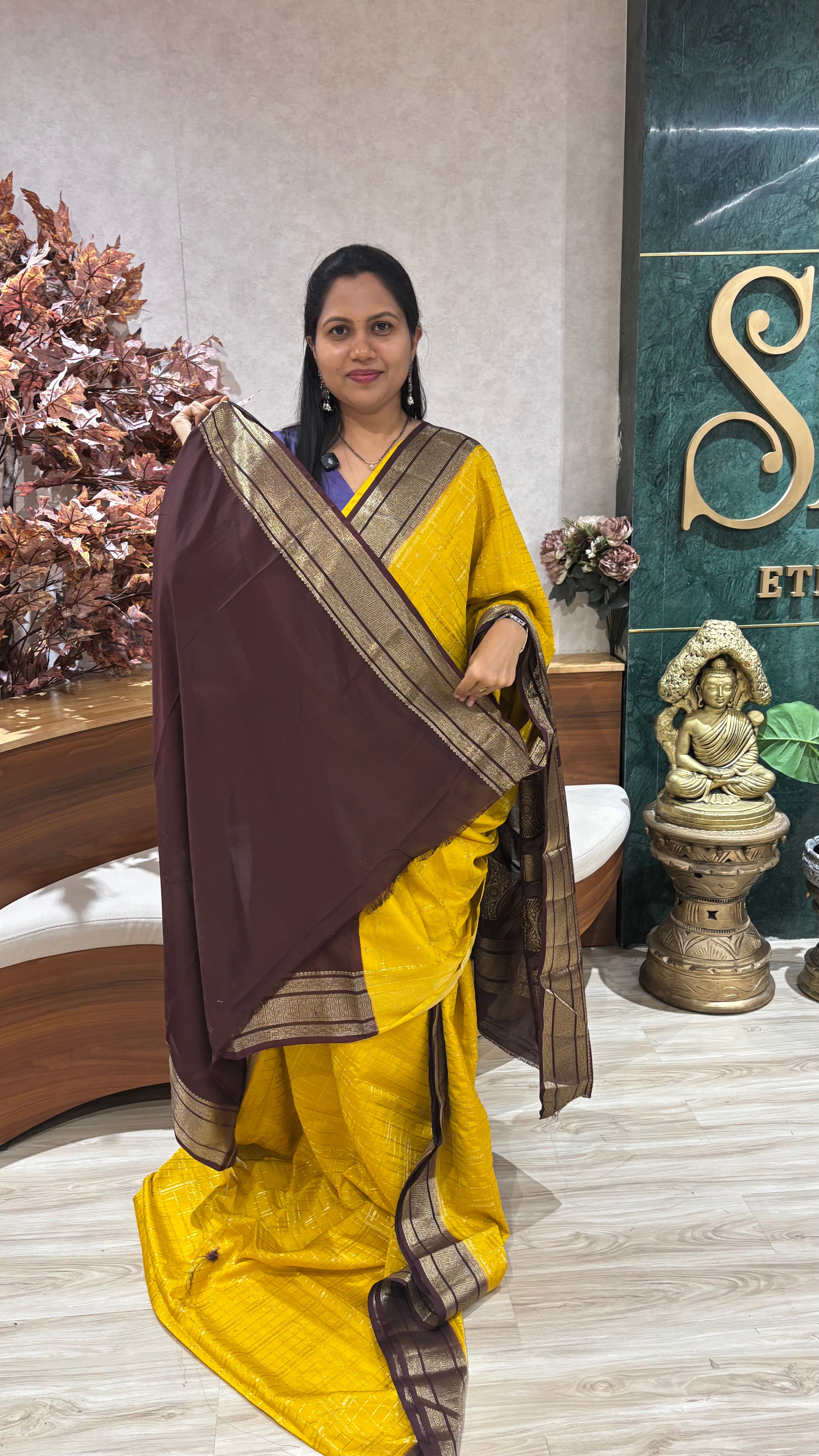 Fancy mysore silk