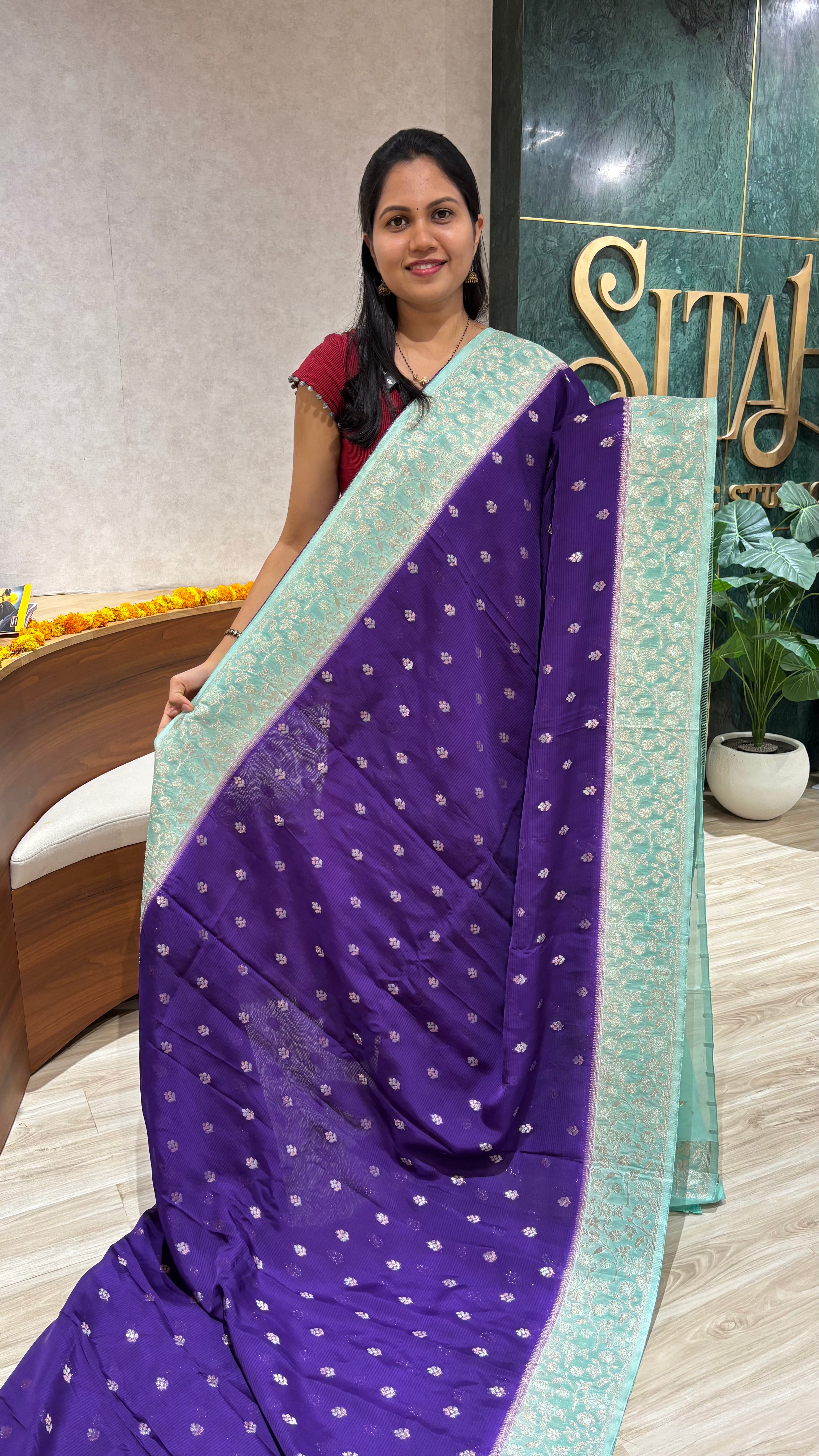 Georgette saree