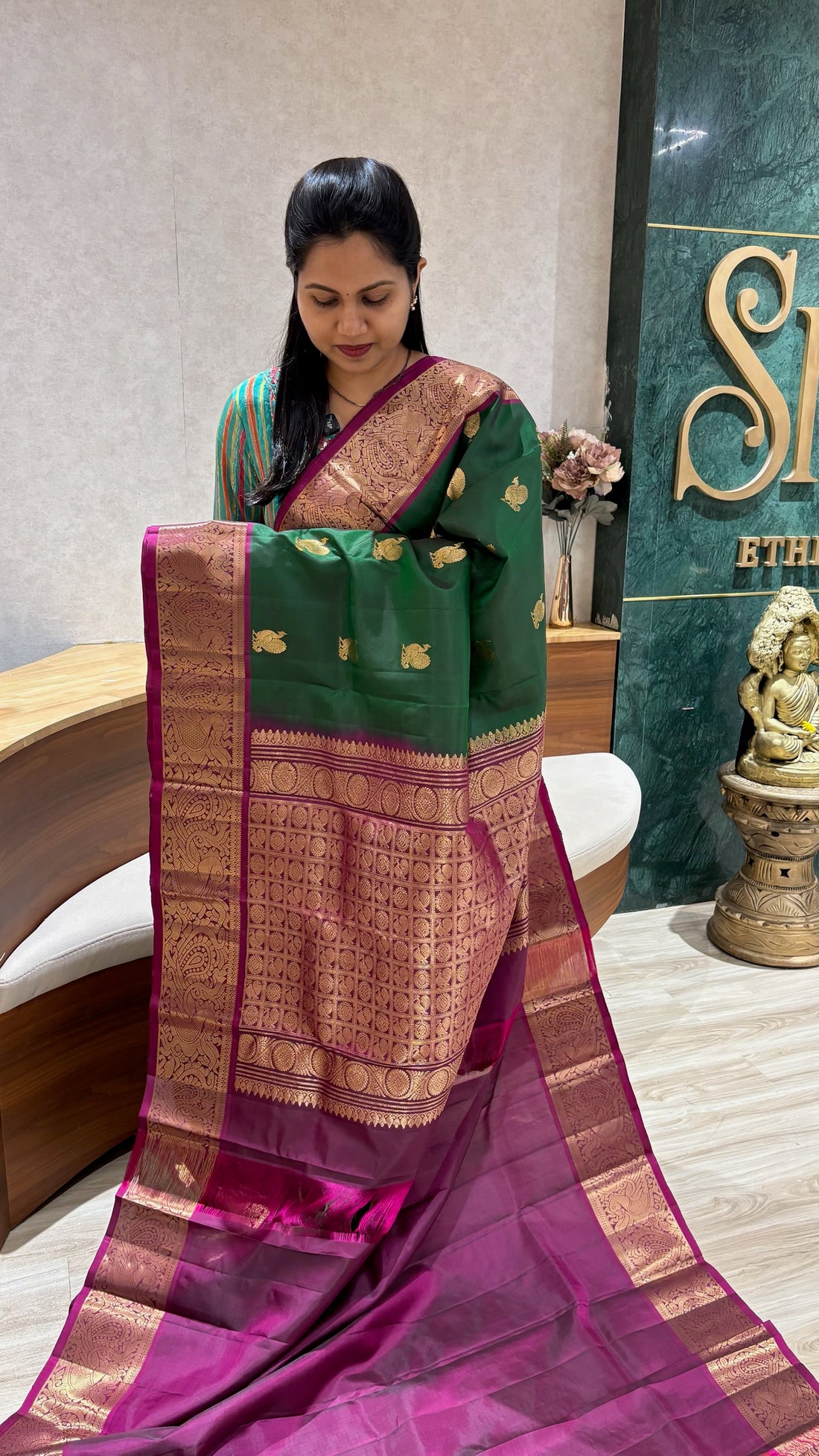 Handloom kanchi pattu