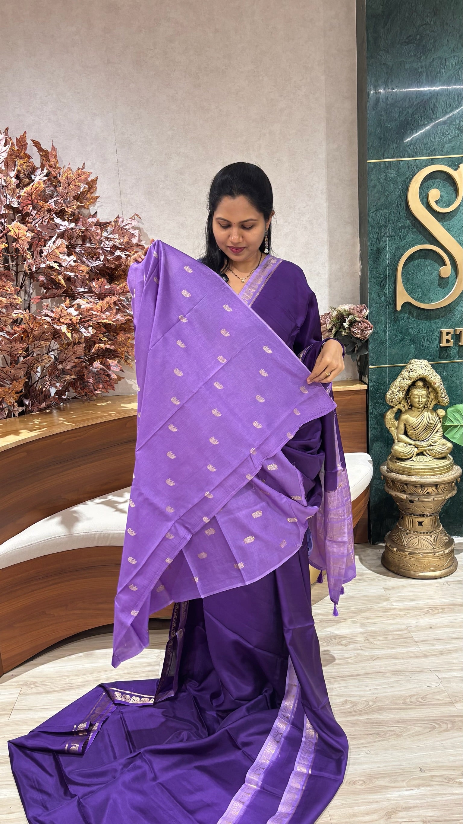Fancy mysore silk