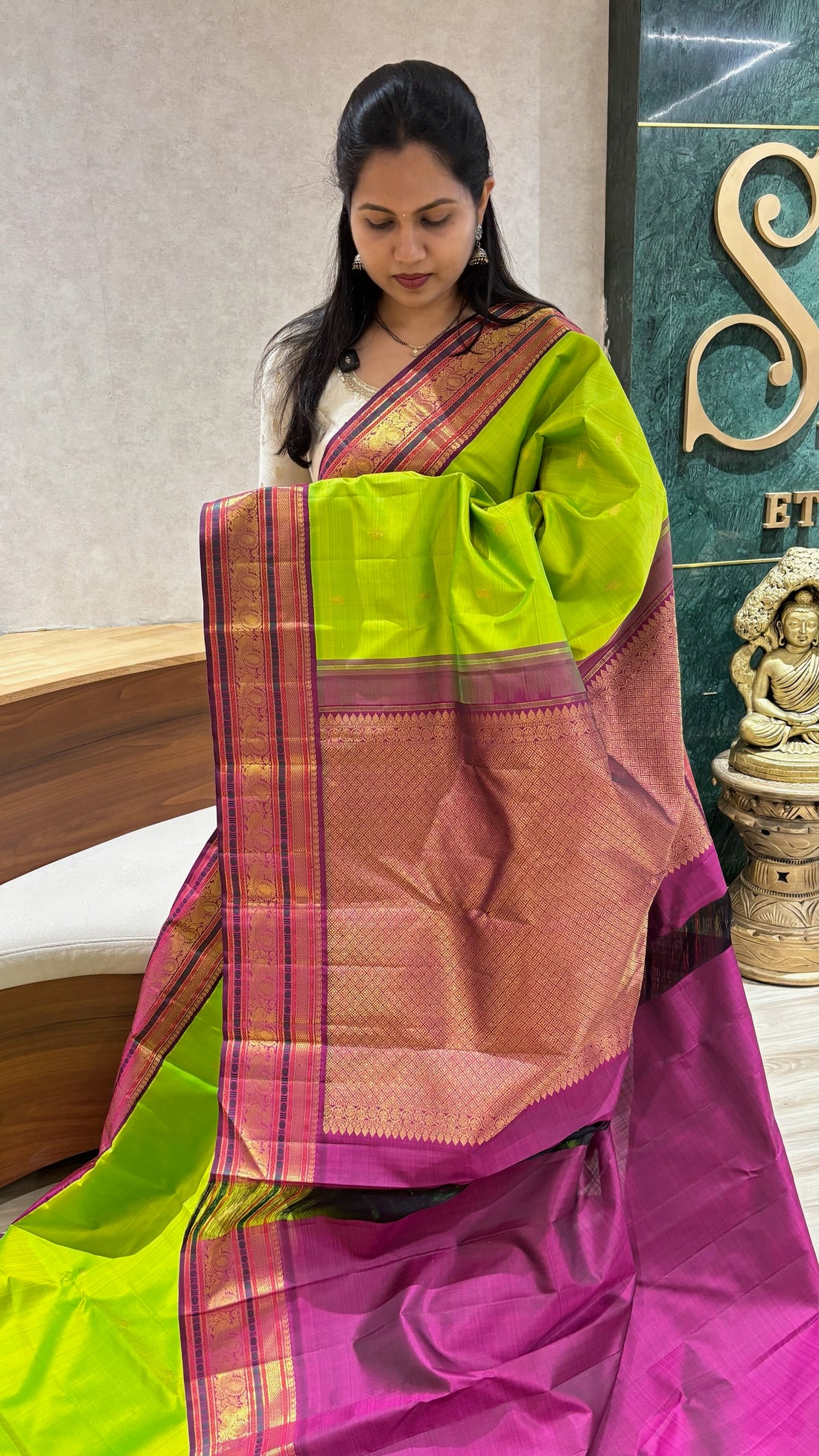 Vintage kanchi pattu
