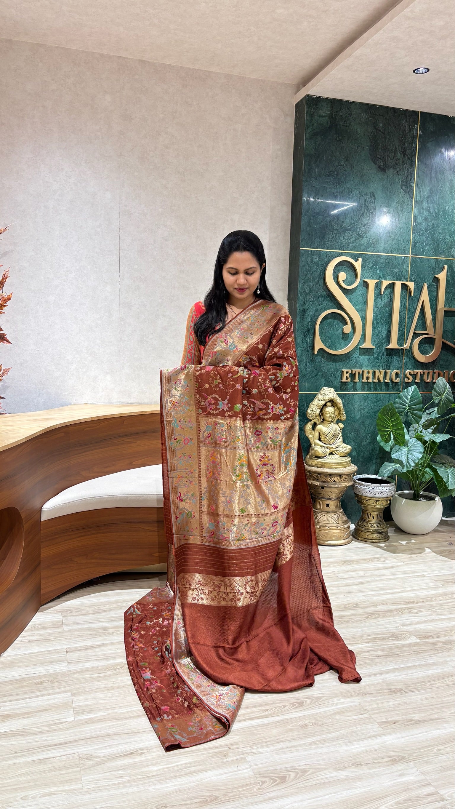 Munga silk banaras weaving