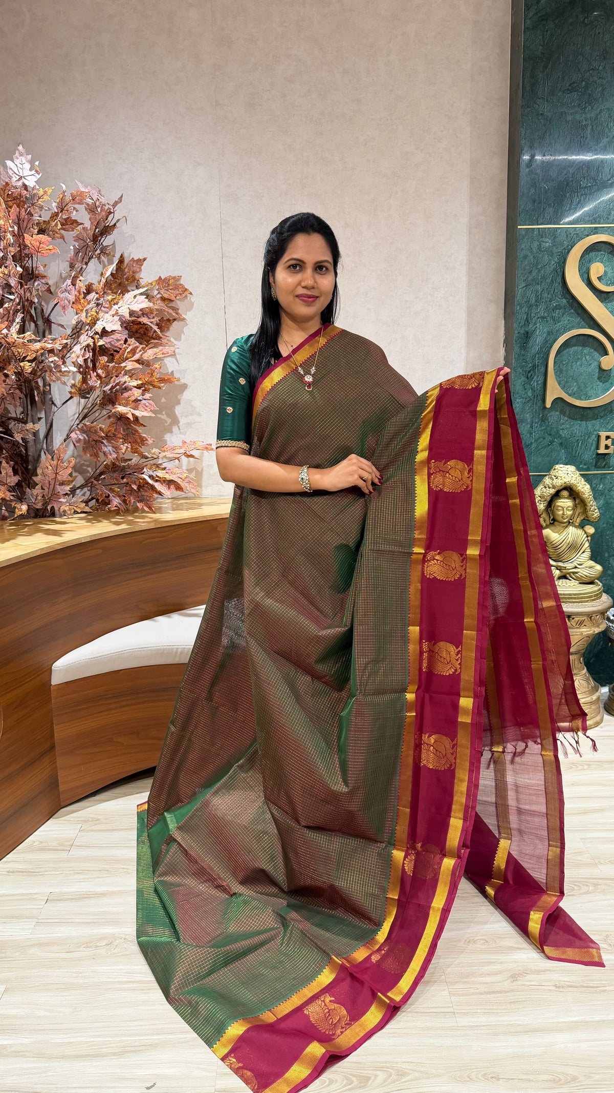 Handloom silk cotton