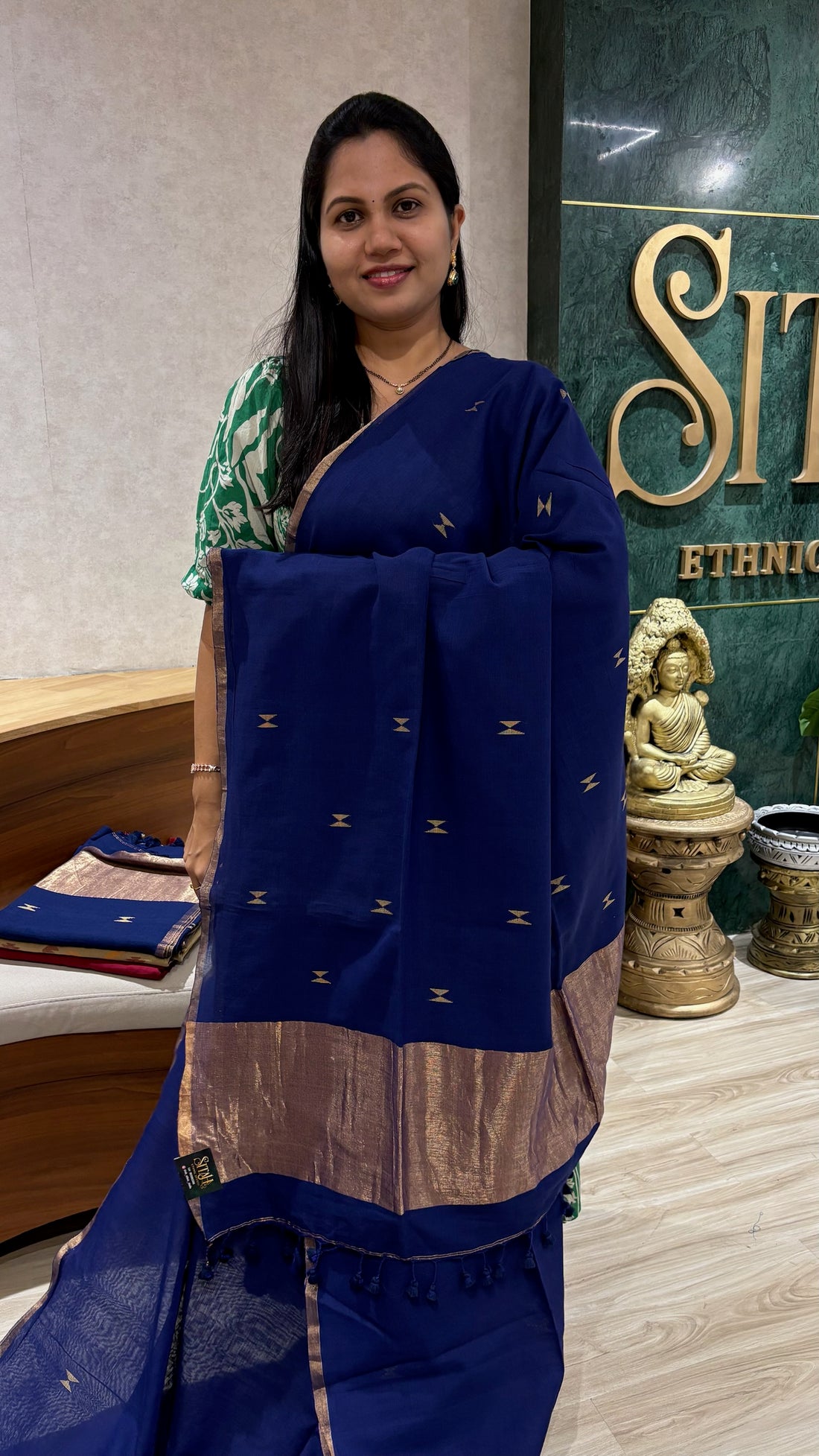 Mul cotton gemini blue