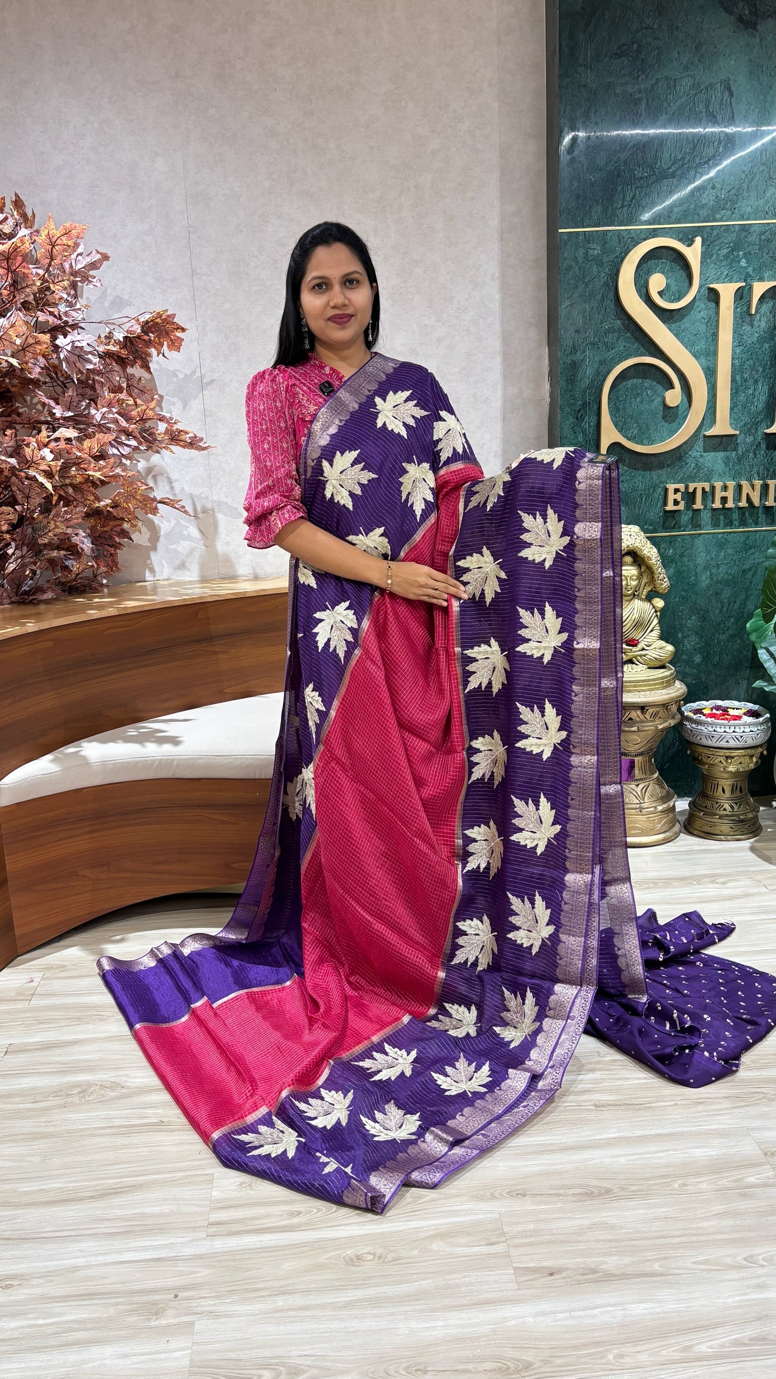Fancy mysore silk