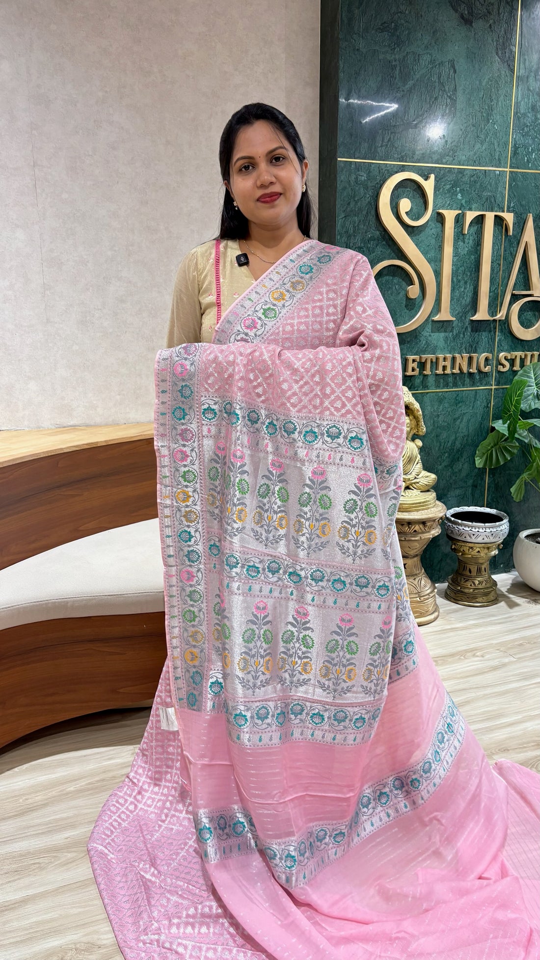 Georgette Banaras Paithani