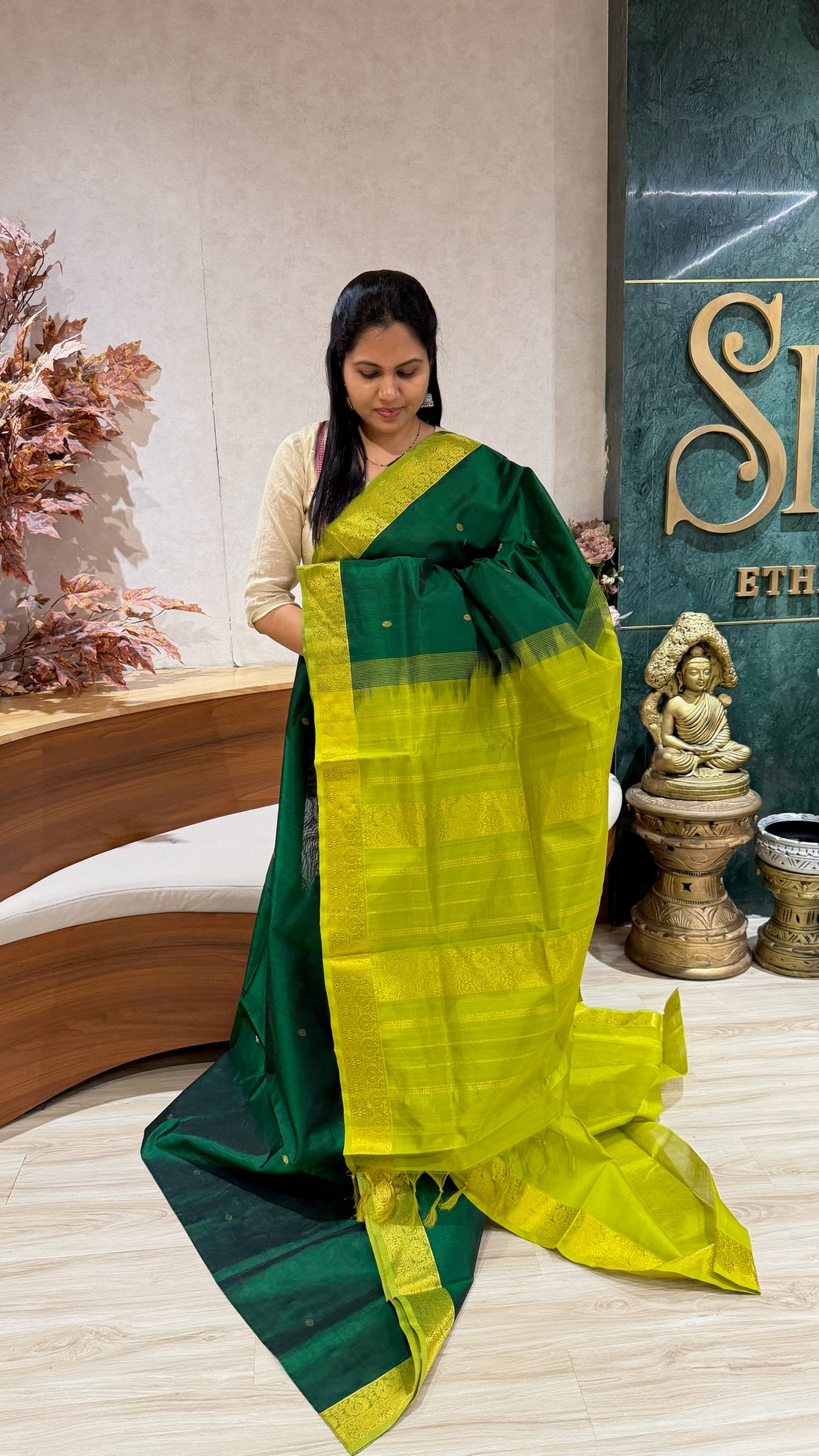 Handloom silk cotton