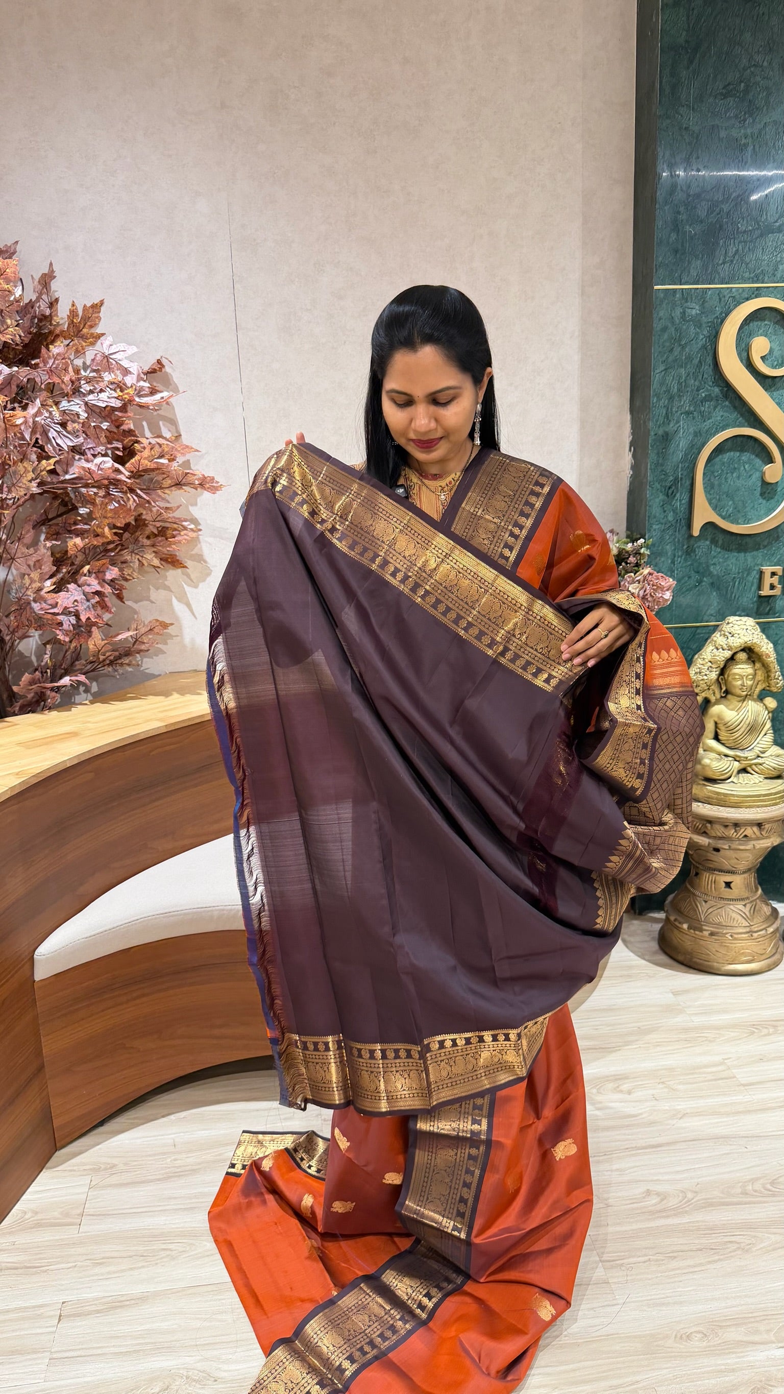 Light weight handloom Kanchi pattu