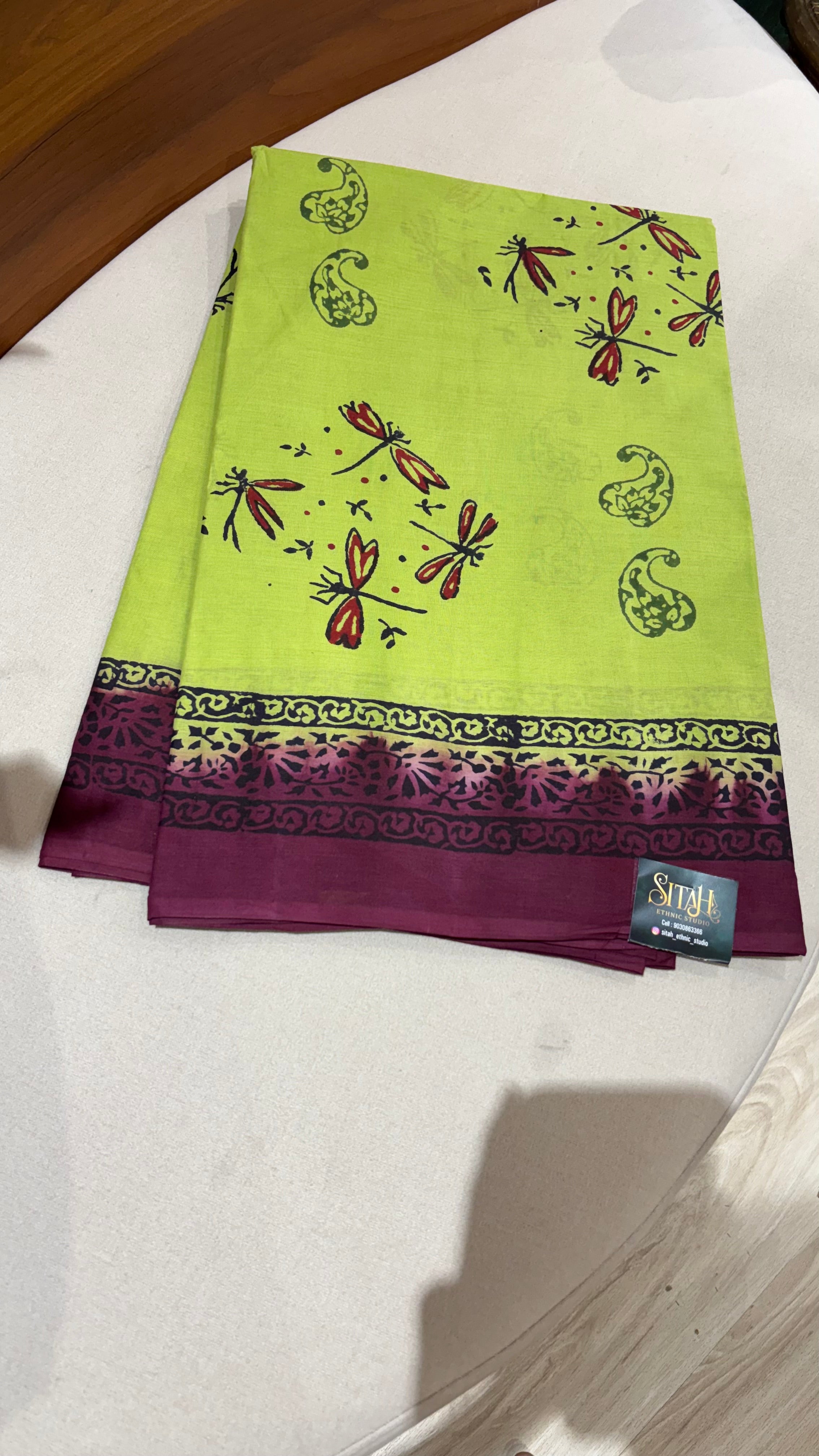 Summer cotton saree