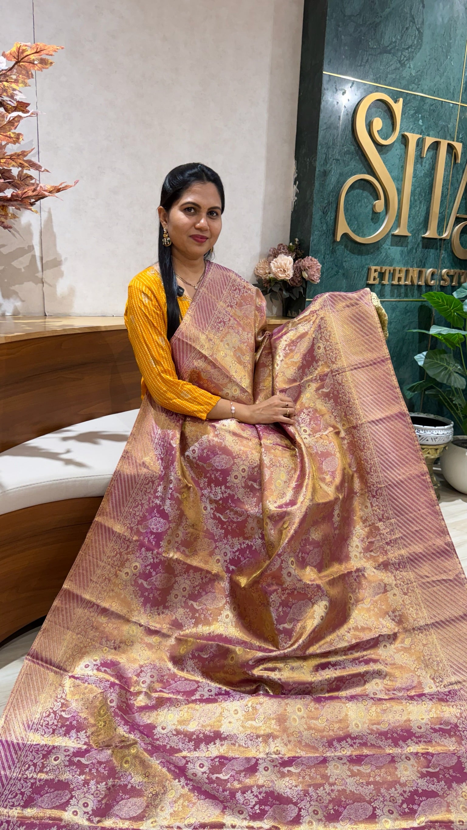 Bridal kanchi pattu