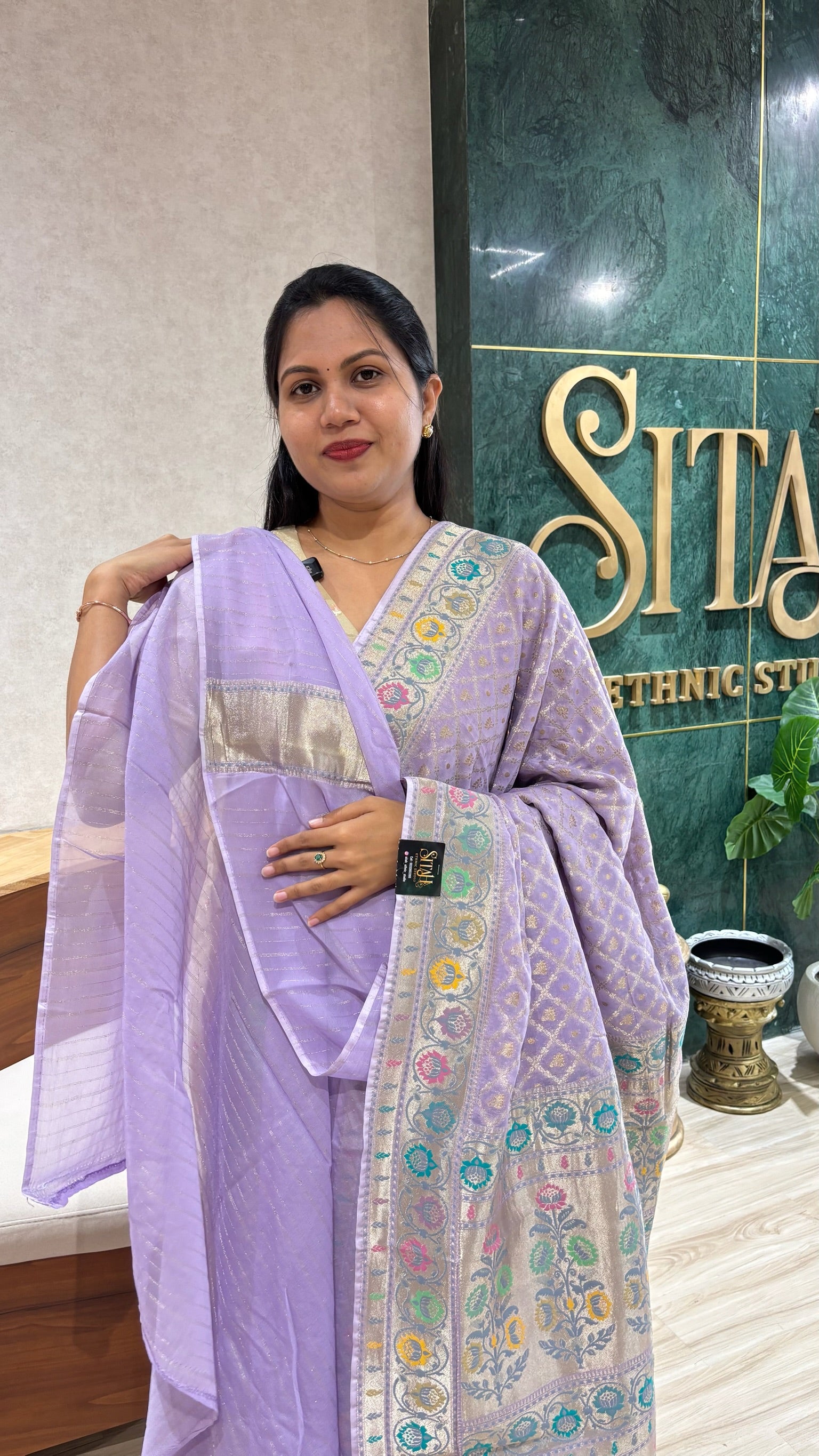 Georgette Banaras Paithani