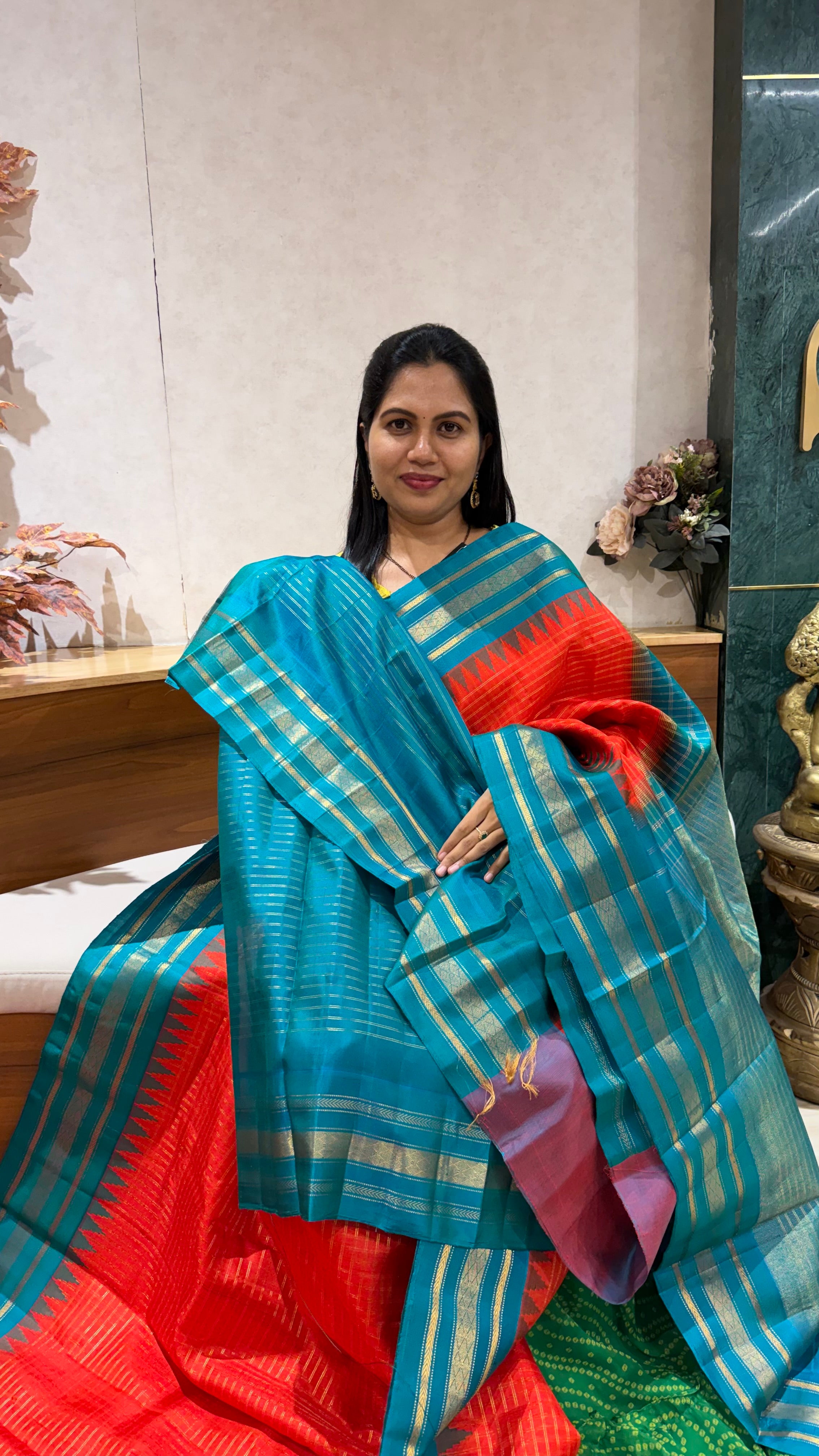 Handloom Gadwal pattu