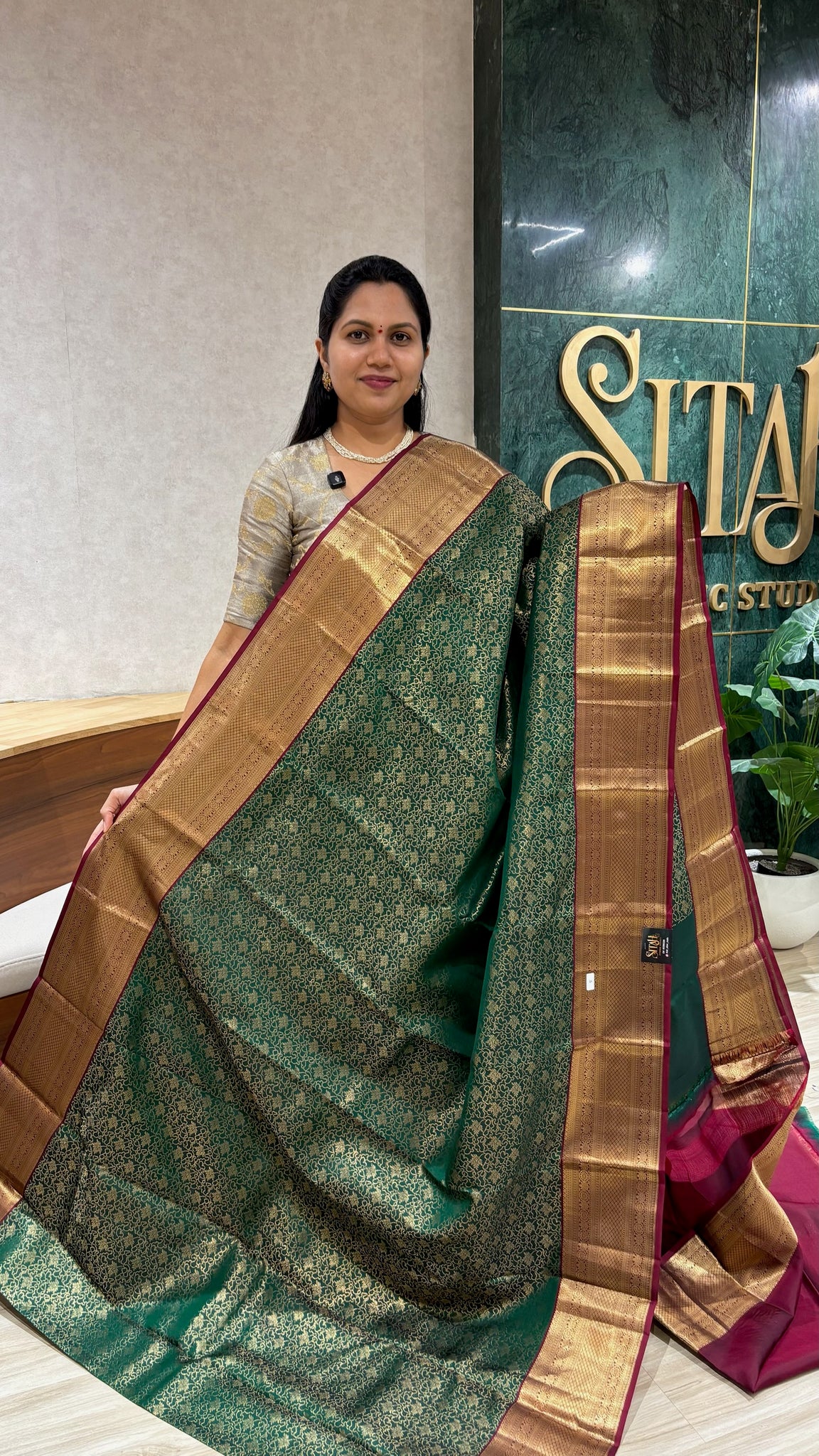 Kanchi pattu all over