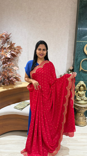 Designer chiffon georgette