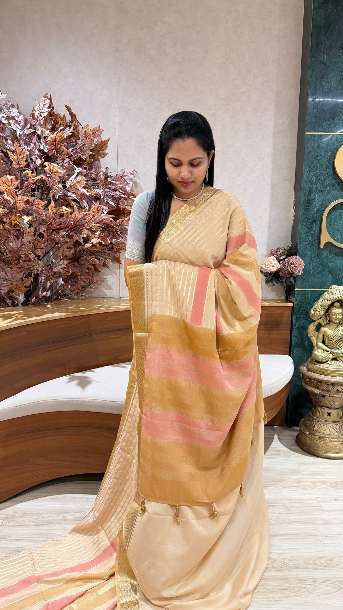 Fancy mysore silk
