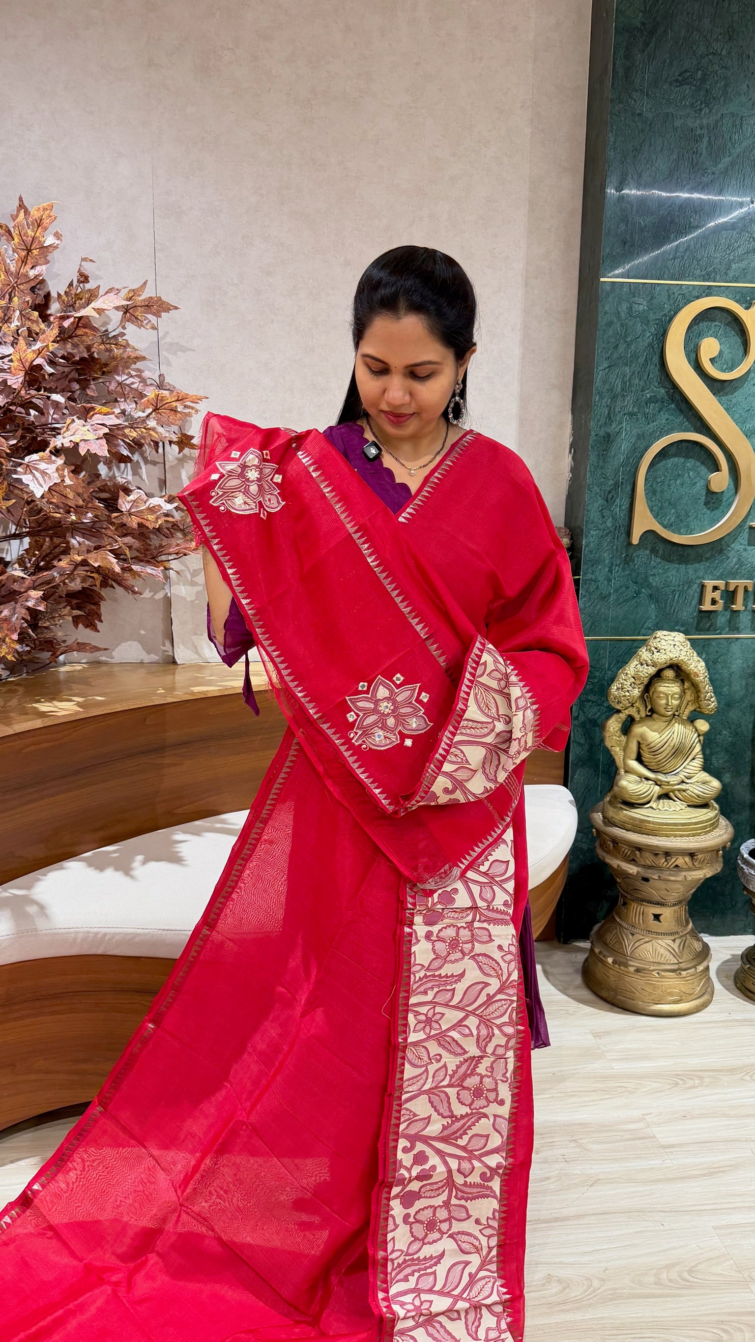 Mangalgiri work blouse