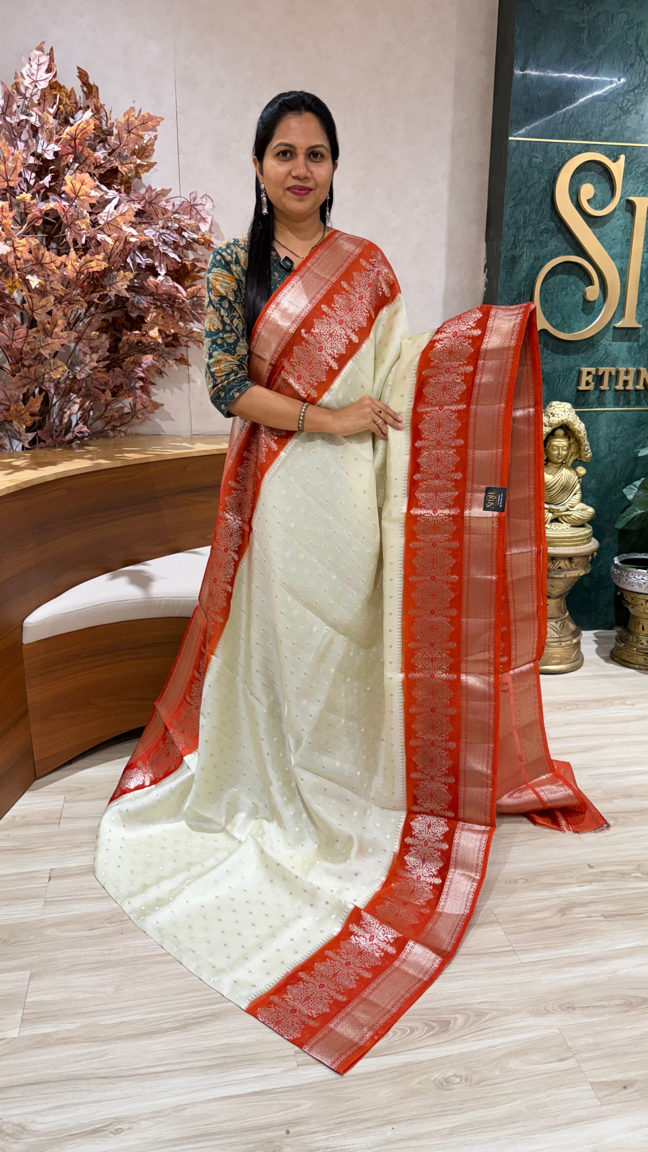 Banaras chanderi pattu