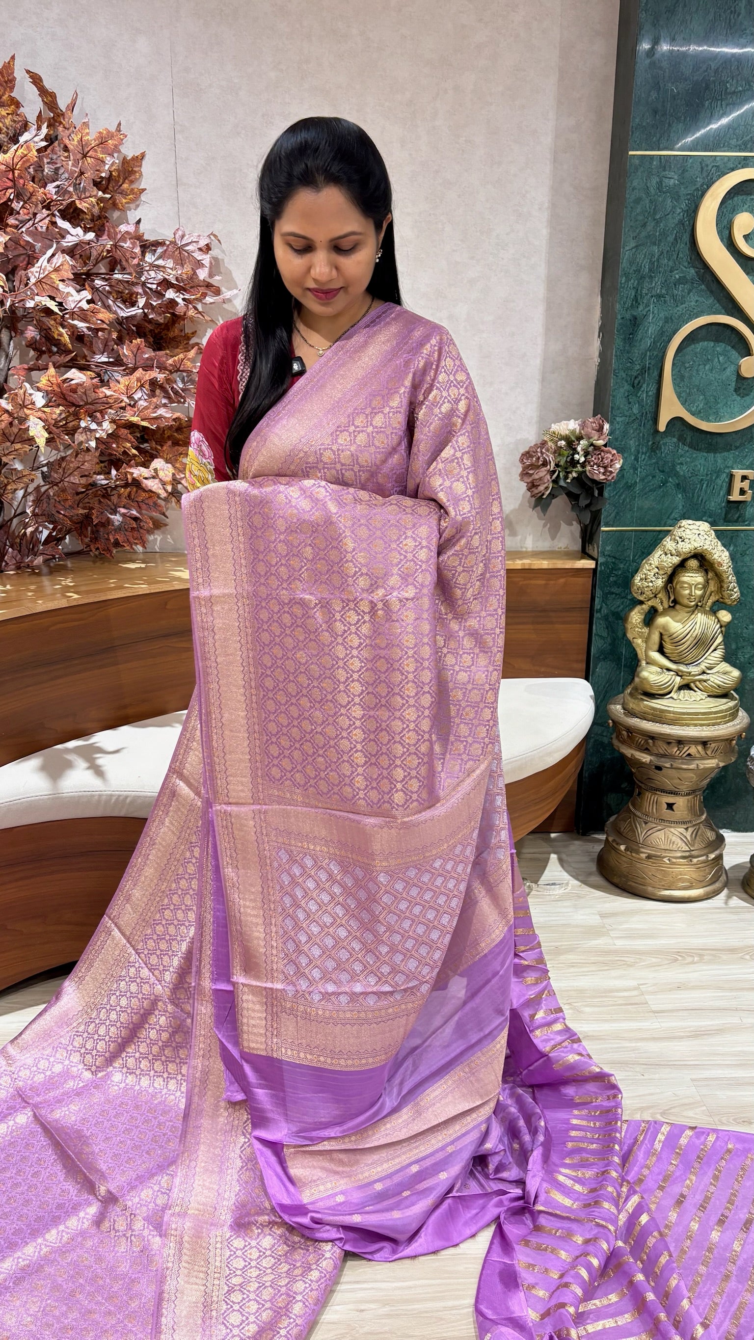Banaras crepe brocade