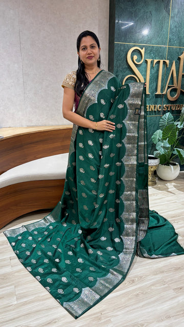 Banaras scallop green