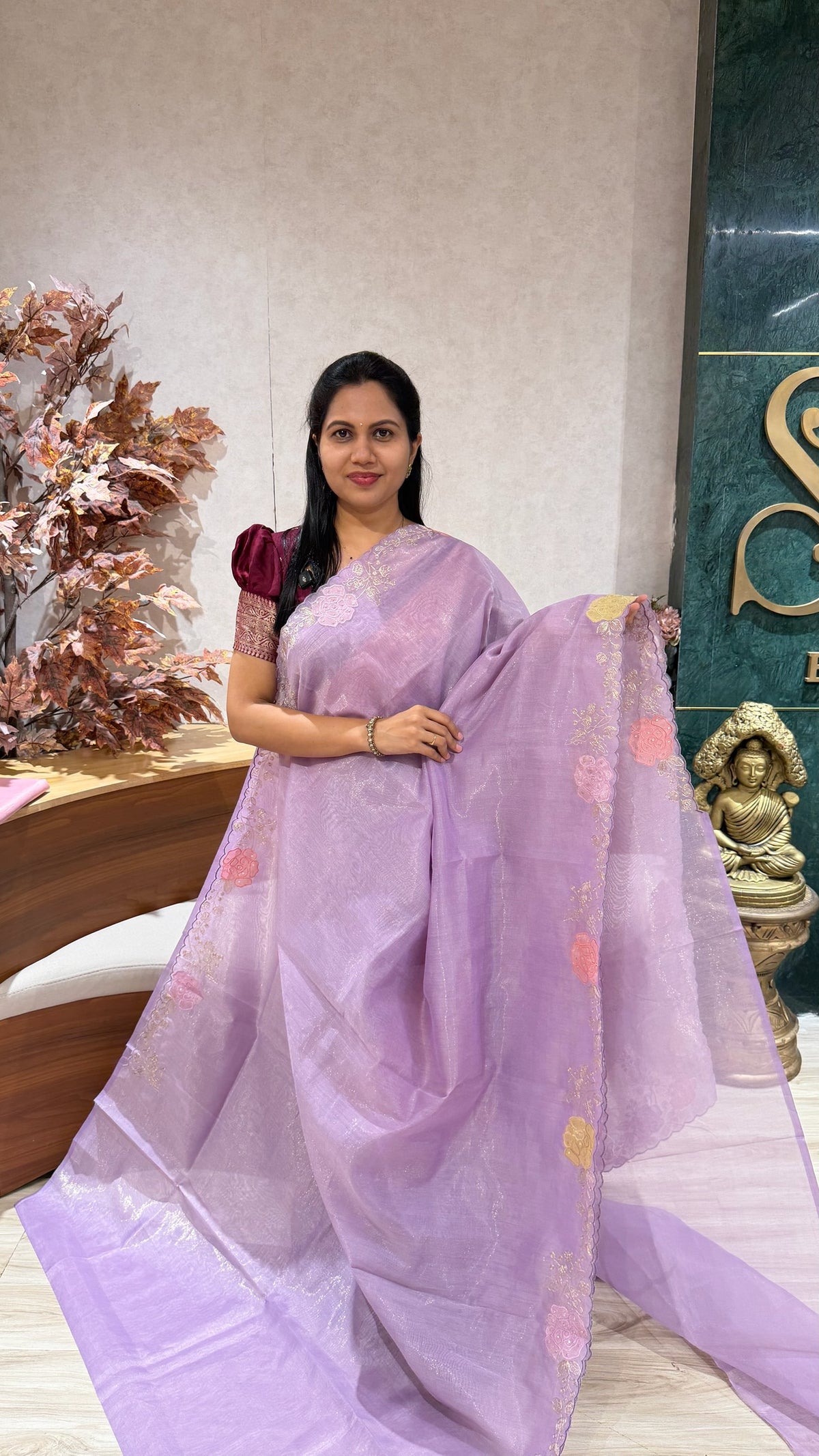 Chanderi tissue