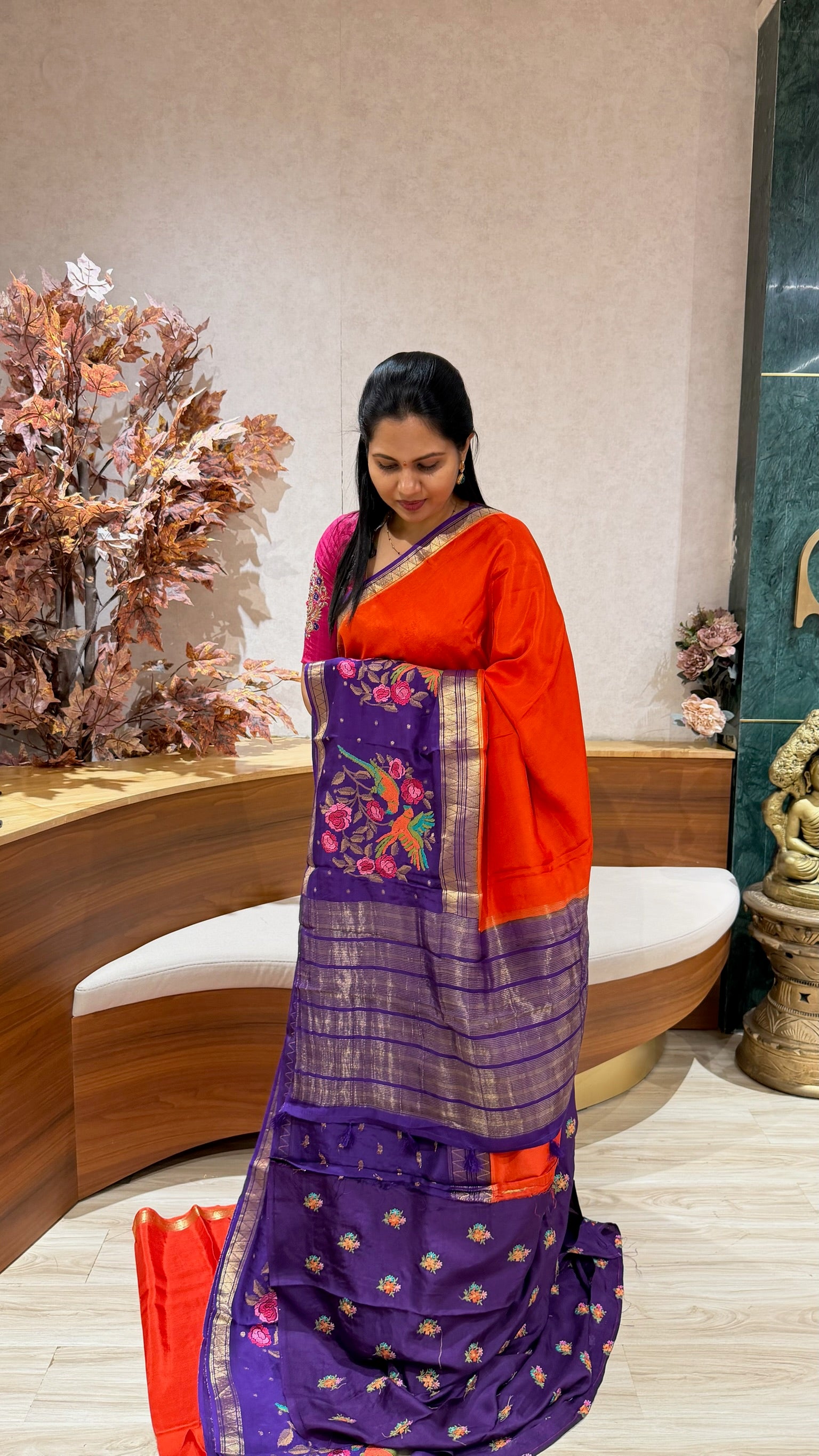 Fancy mysore silk