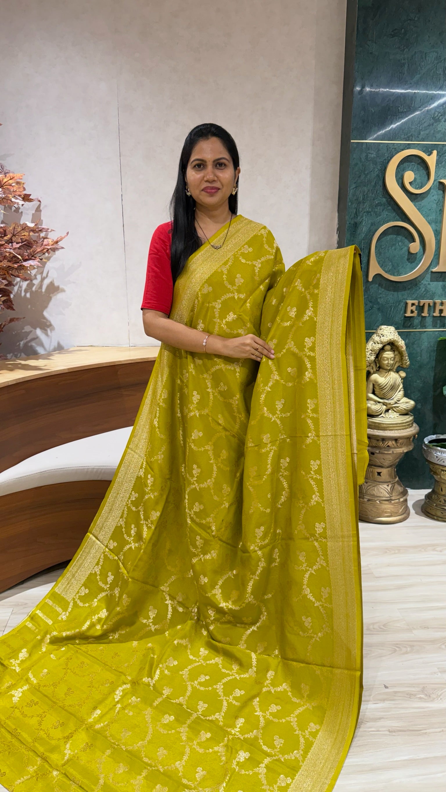 Fancy banaras allover