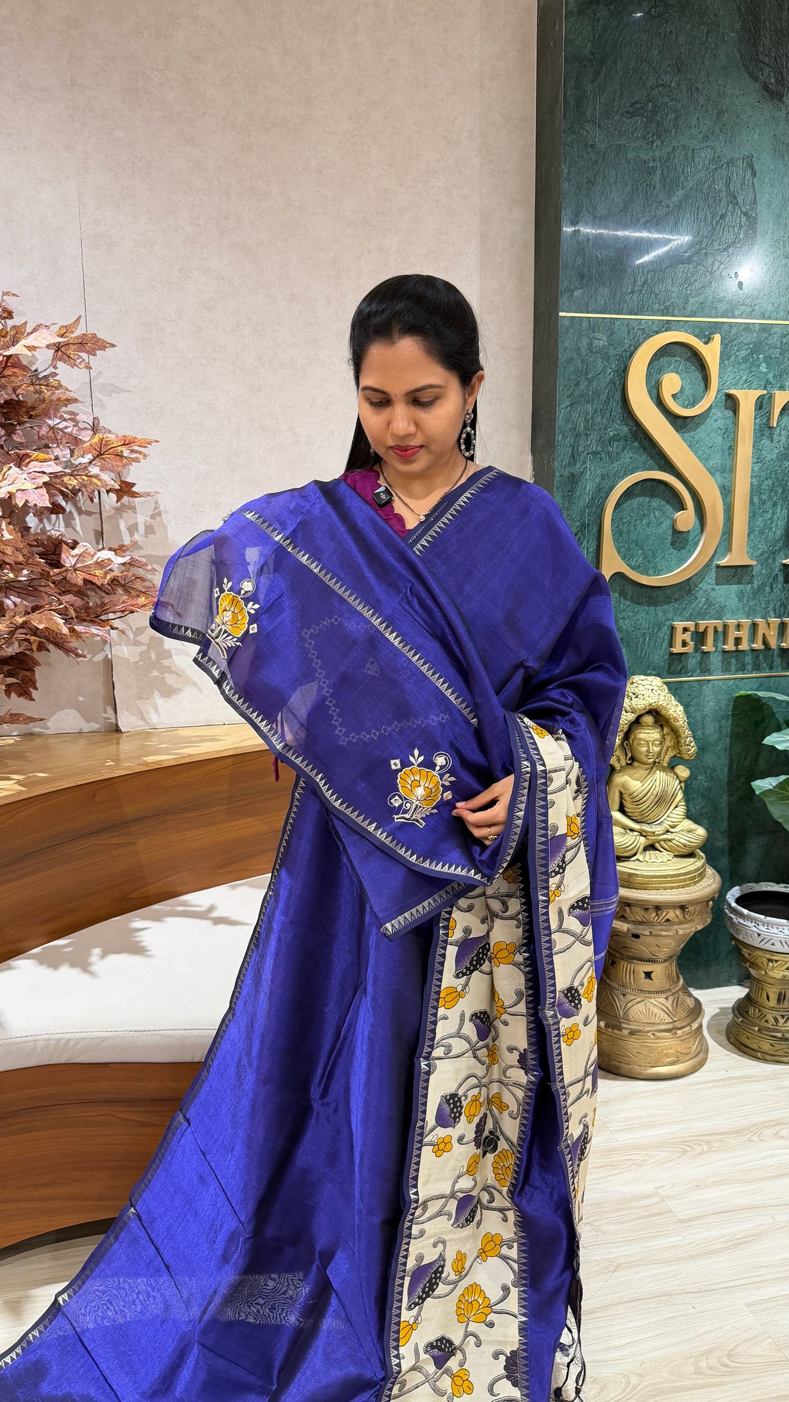 Mangalgiri work blouse