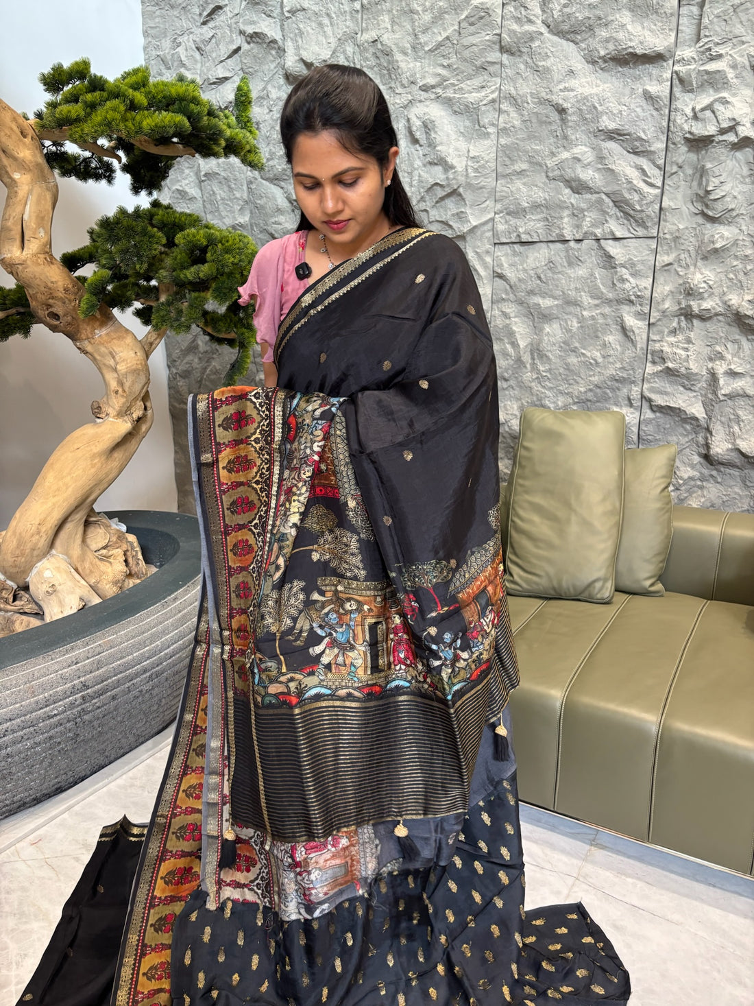 Dola silk saree
