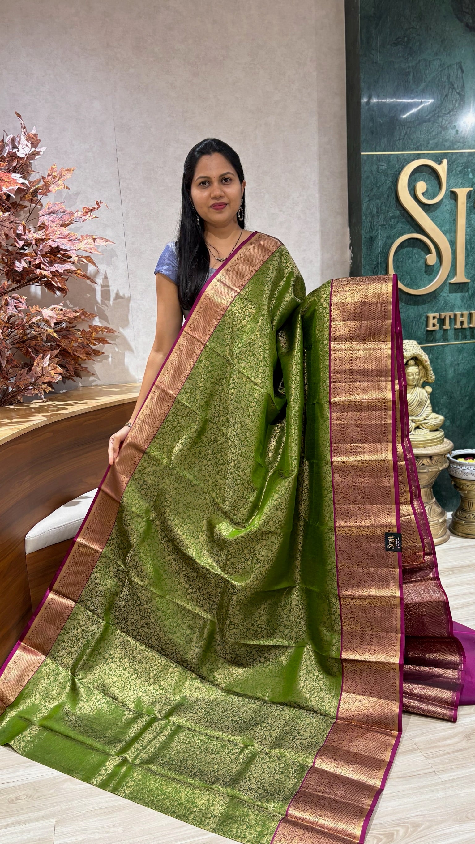 Kanchi pattu allover