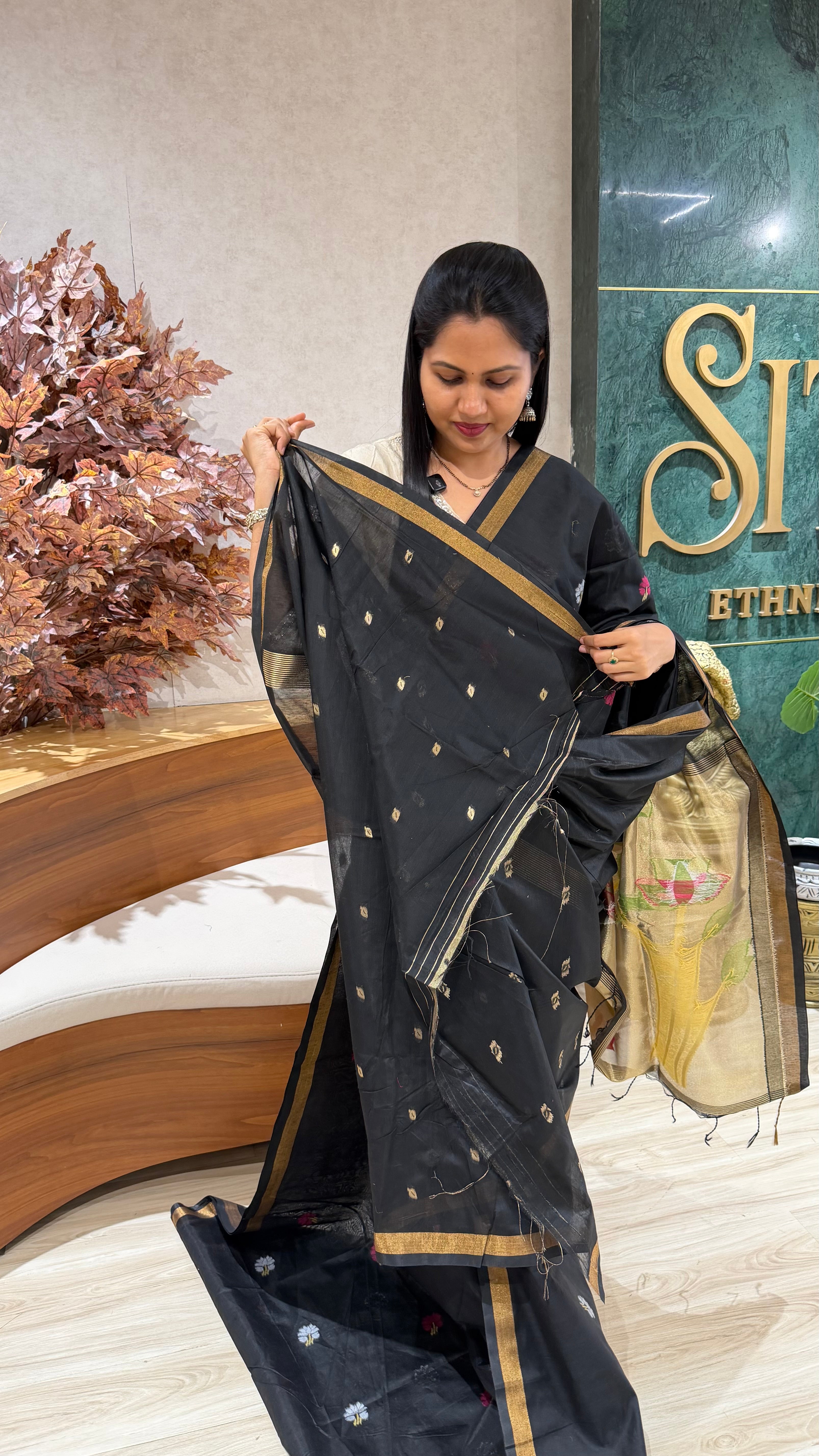Fancy chanderi