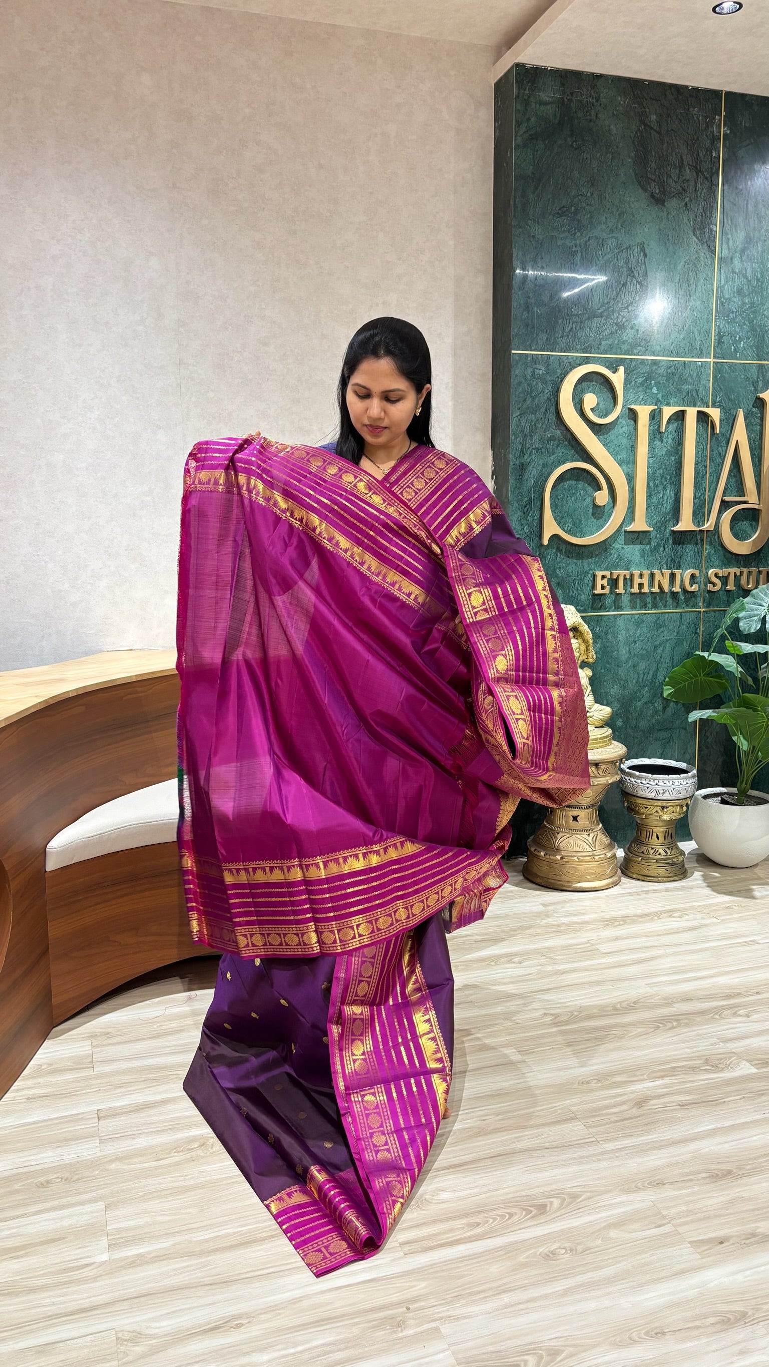 Handloom Kanchi pattu