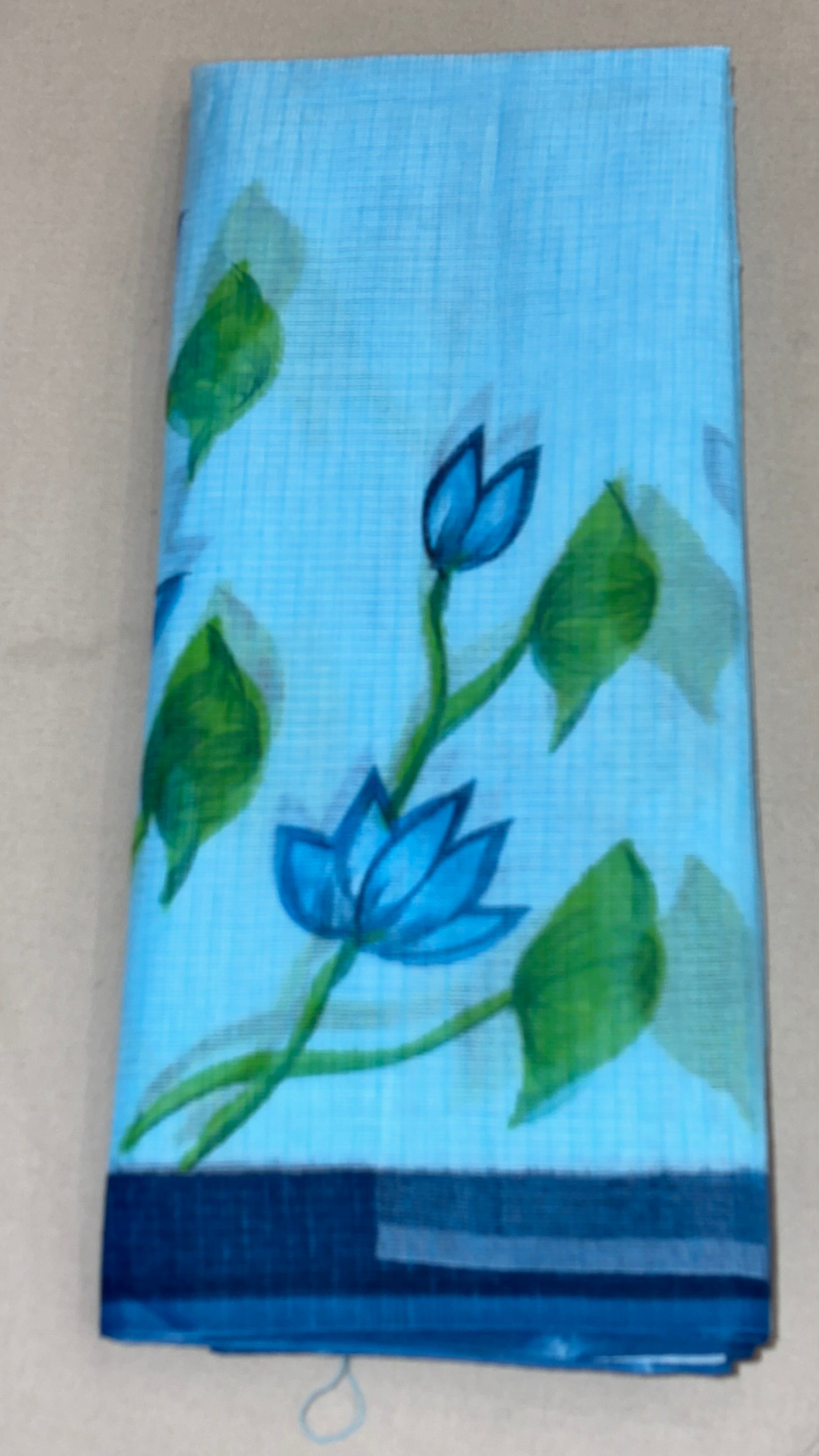 Kota hand paint saree