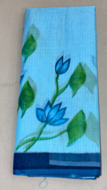 Kota hand paint saree