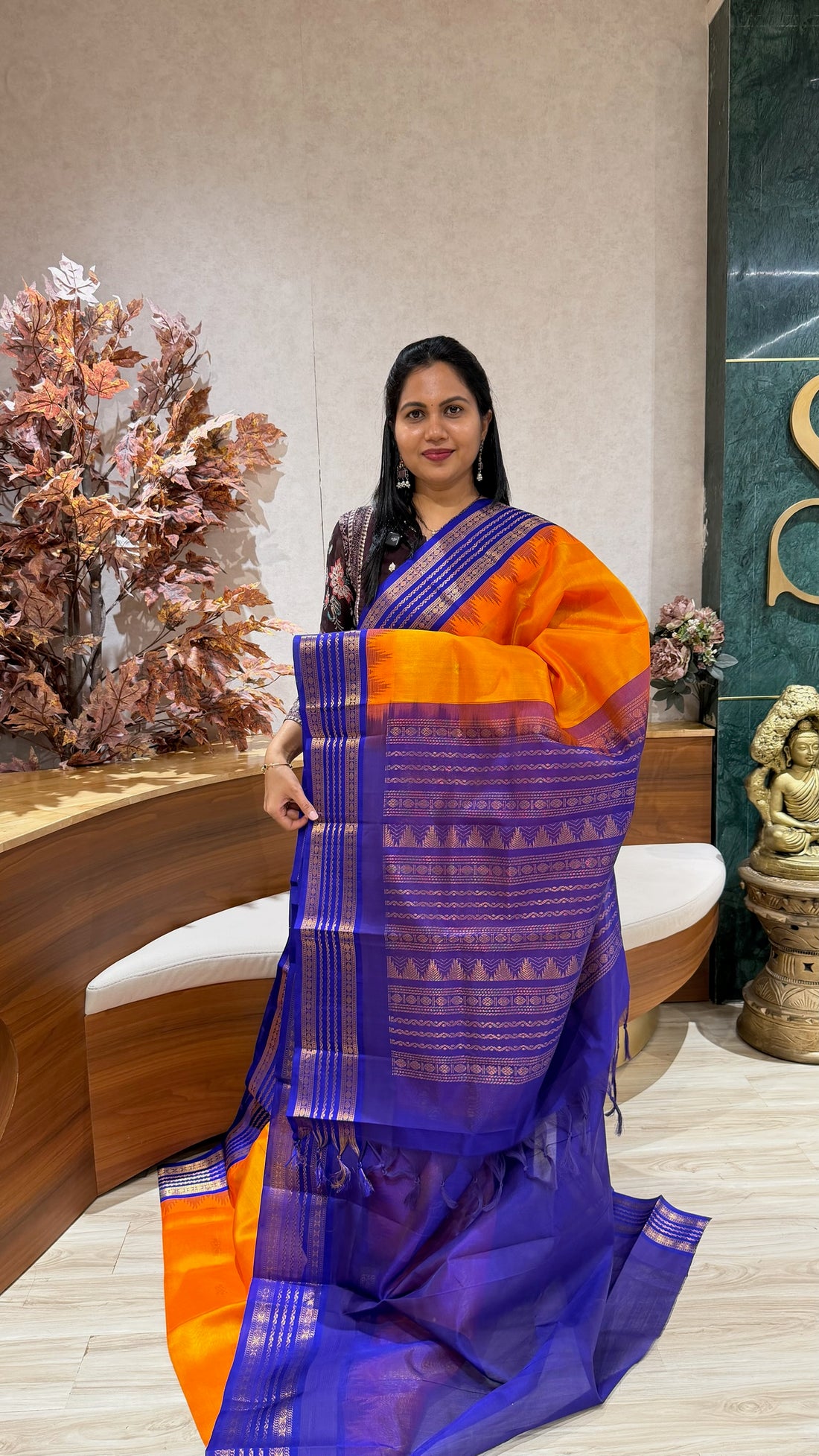 Handloom silk cotton