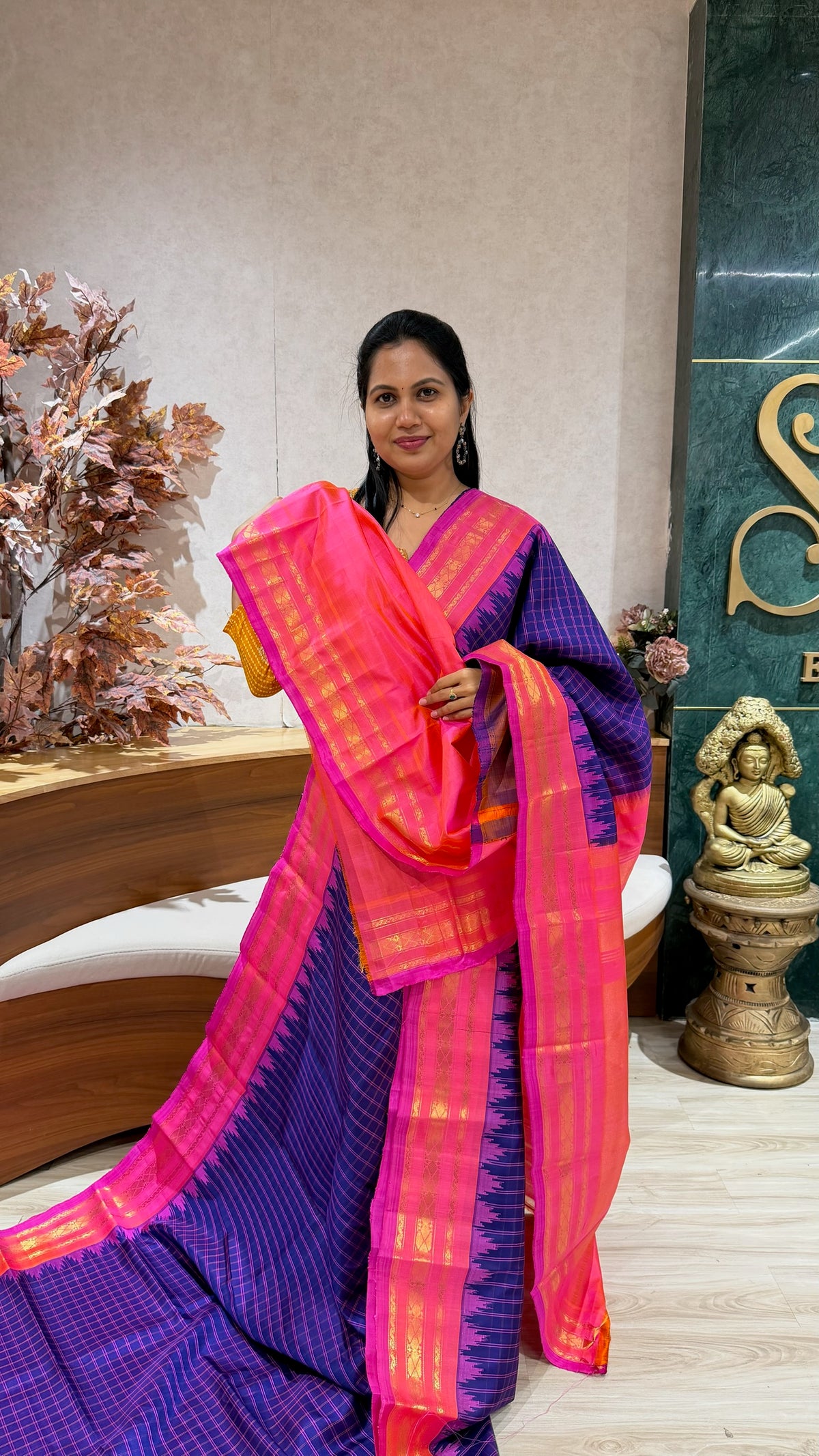 Handloom Gadwal pattu