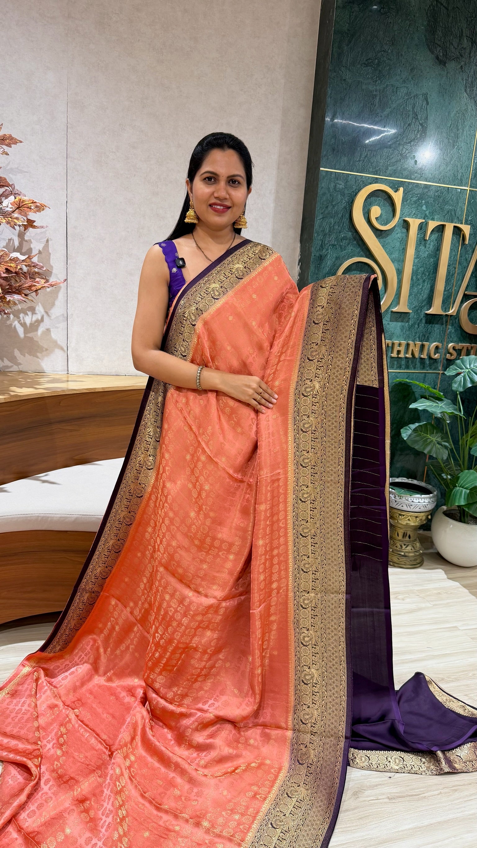 Kanchi crepe weaving