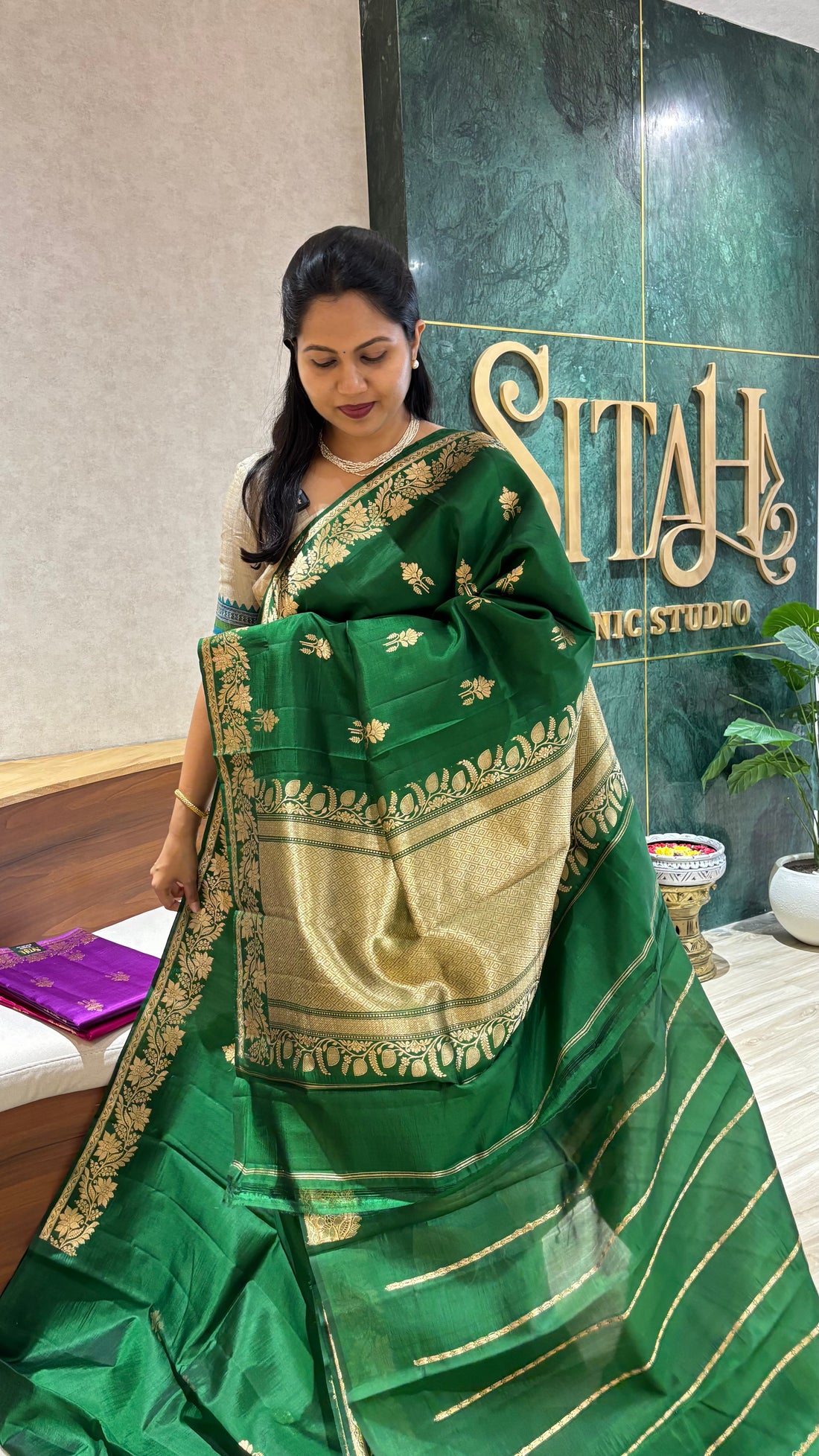 Handloom banaras pattu