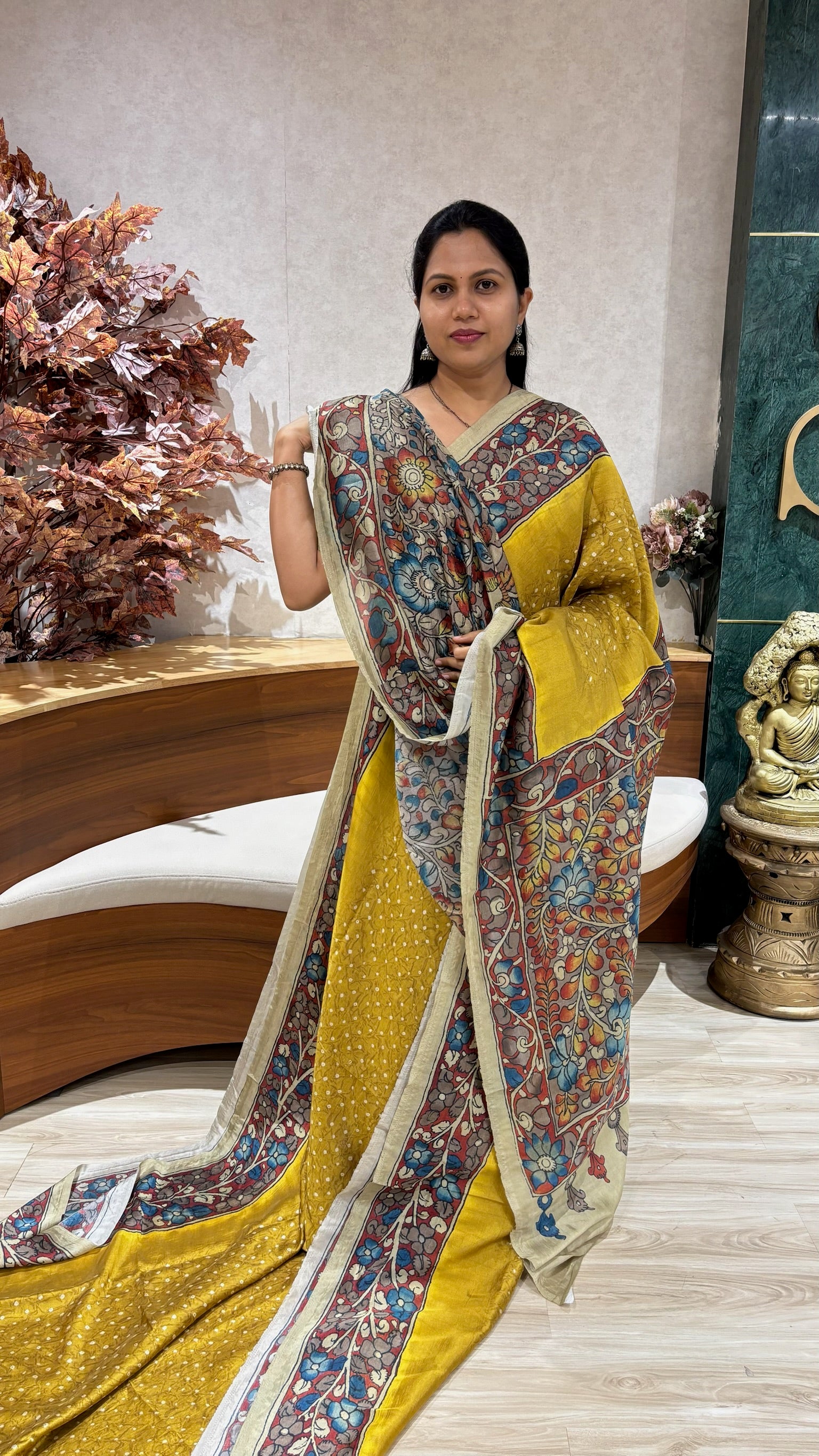 Printed bandhini