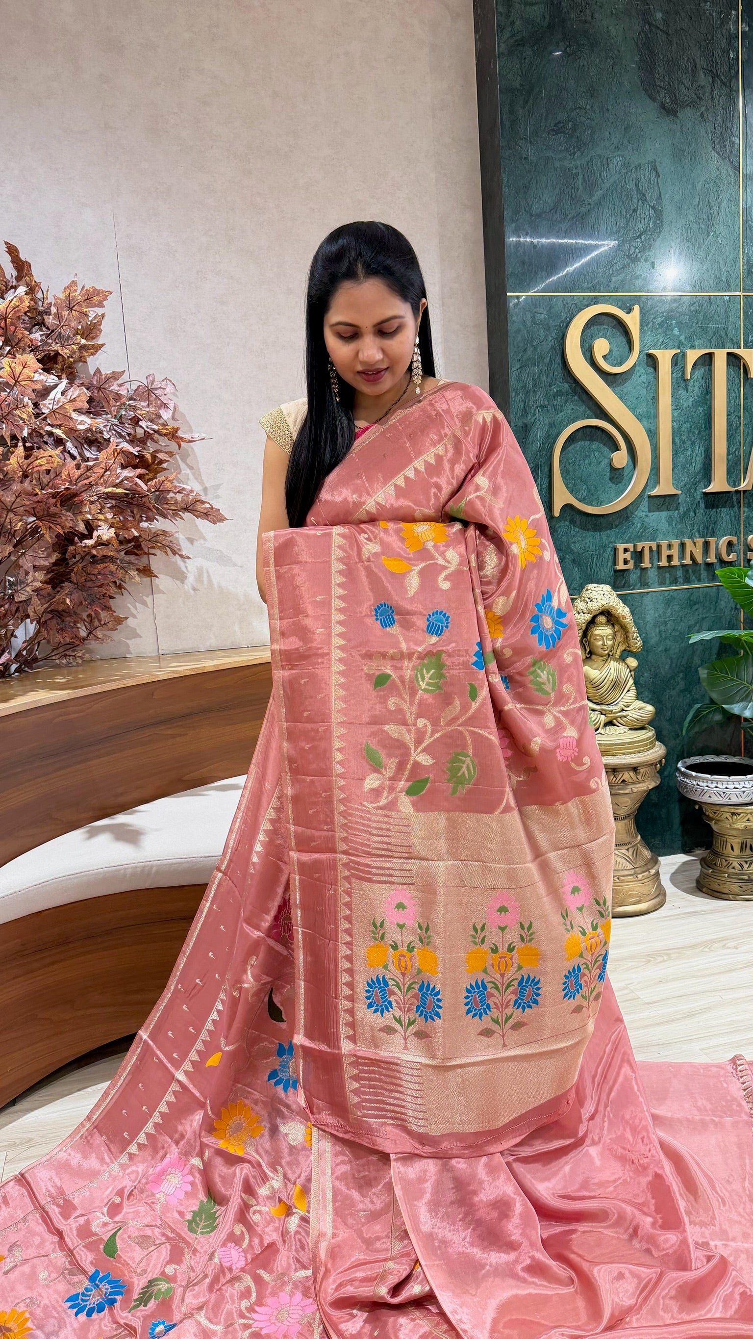 Ho crepe jhamdani weave