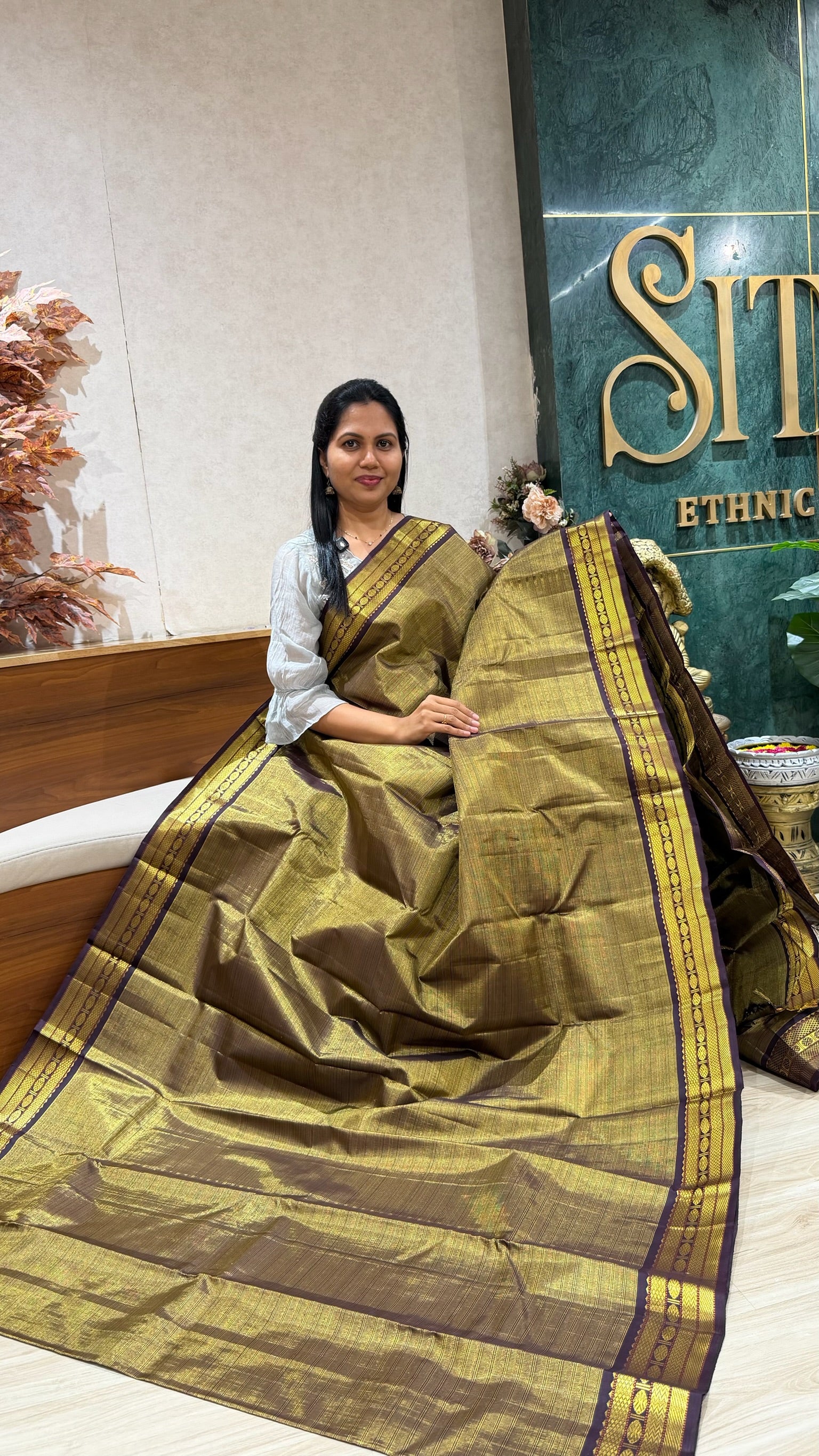 Handloom vintage Kanchipattu