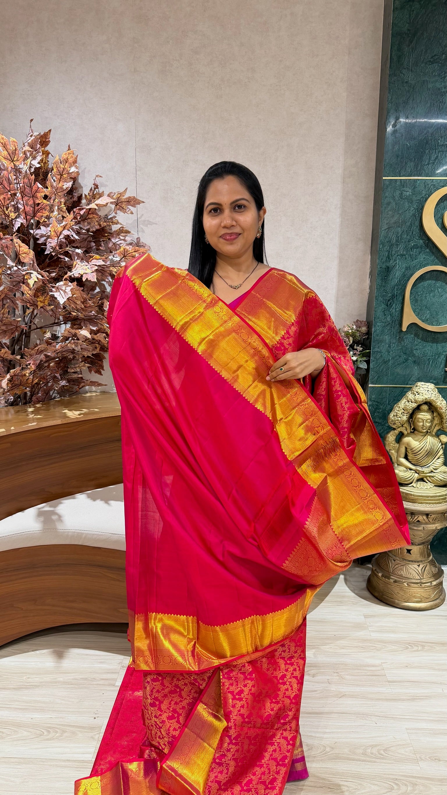 Bridal kanchi pattu
