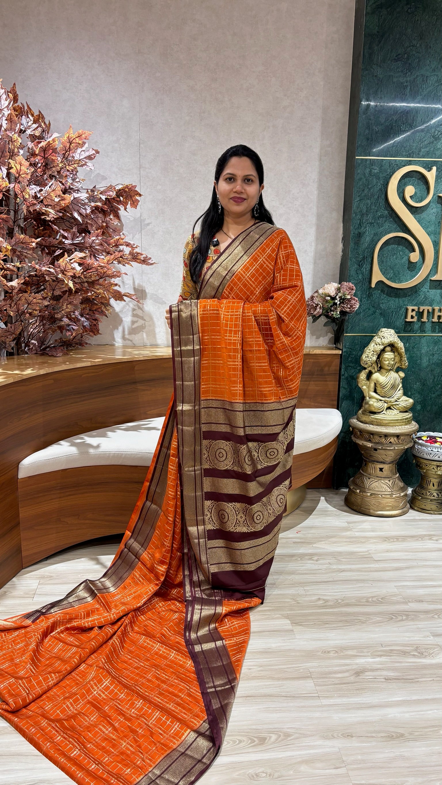 Fancy Mysore silk