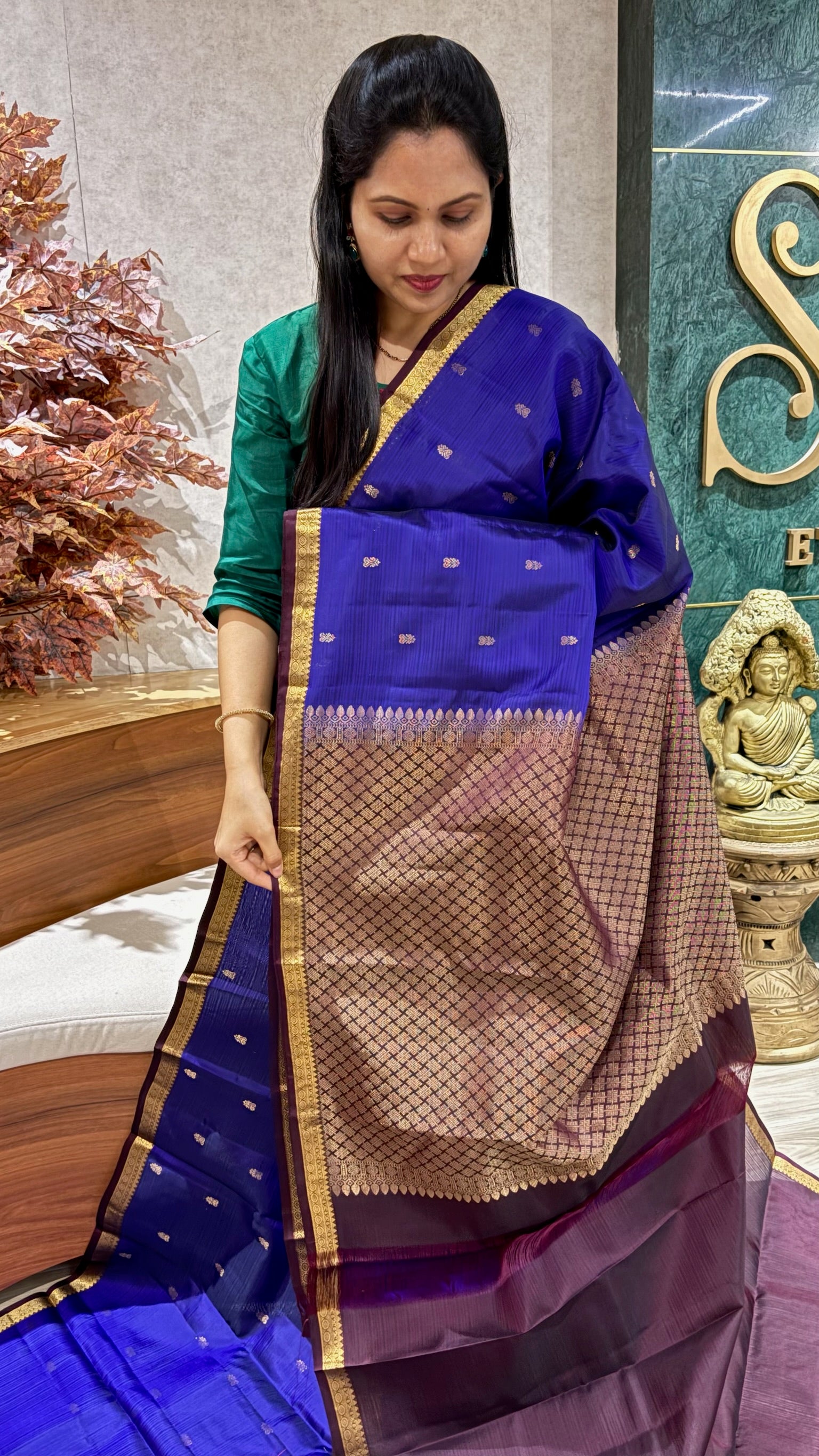 Small border kanchi pattu