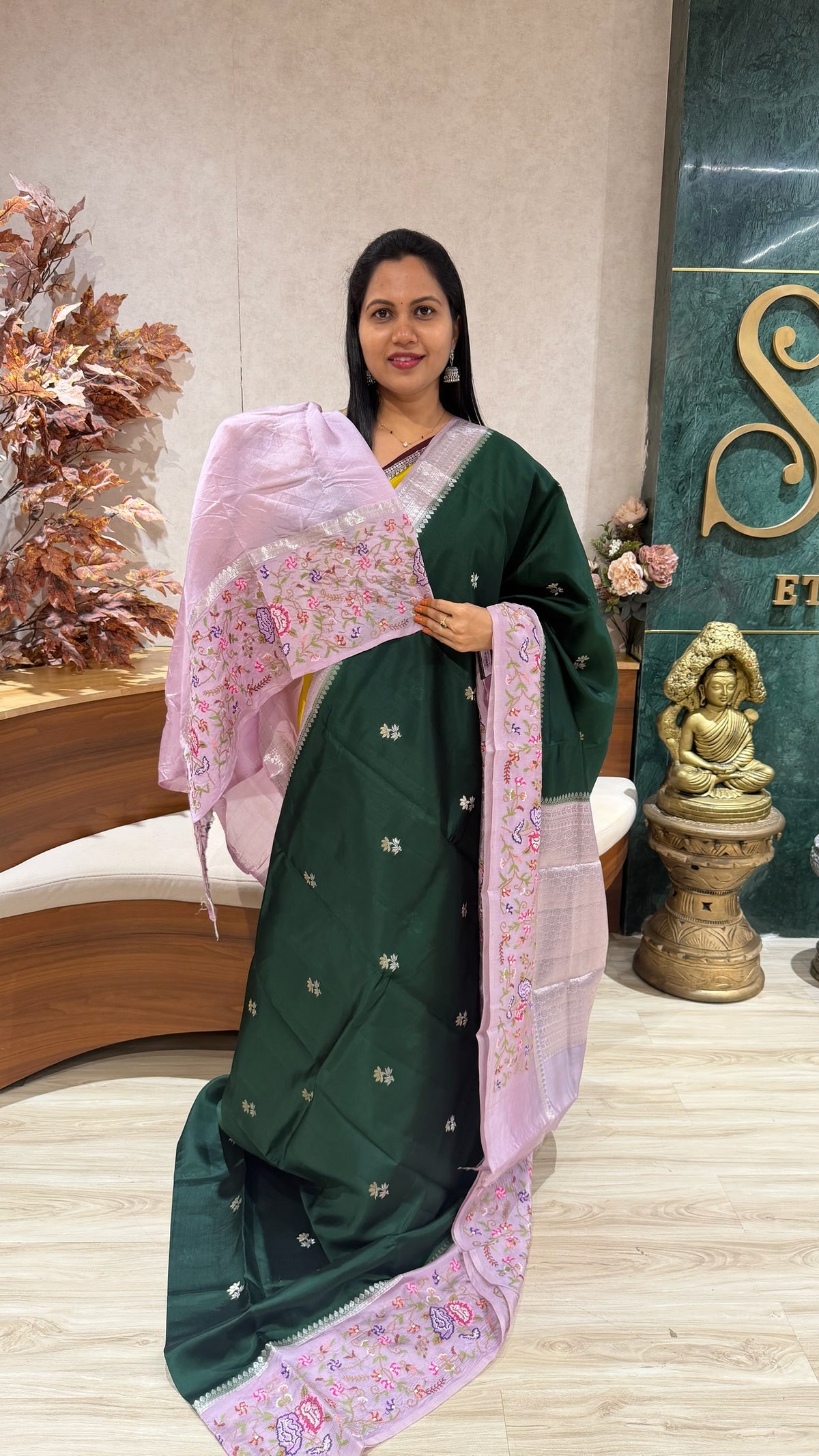 Puna silk embroidery